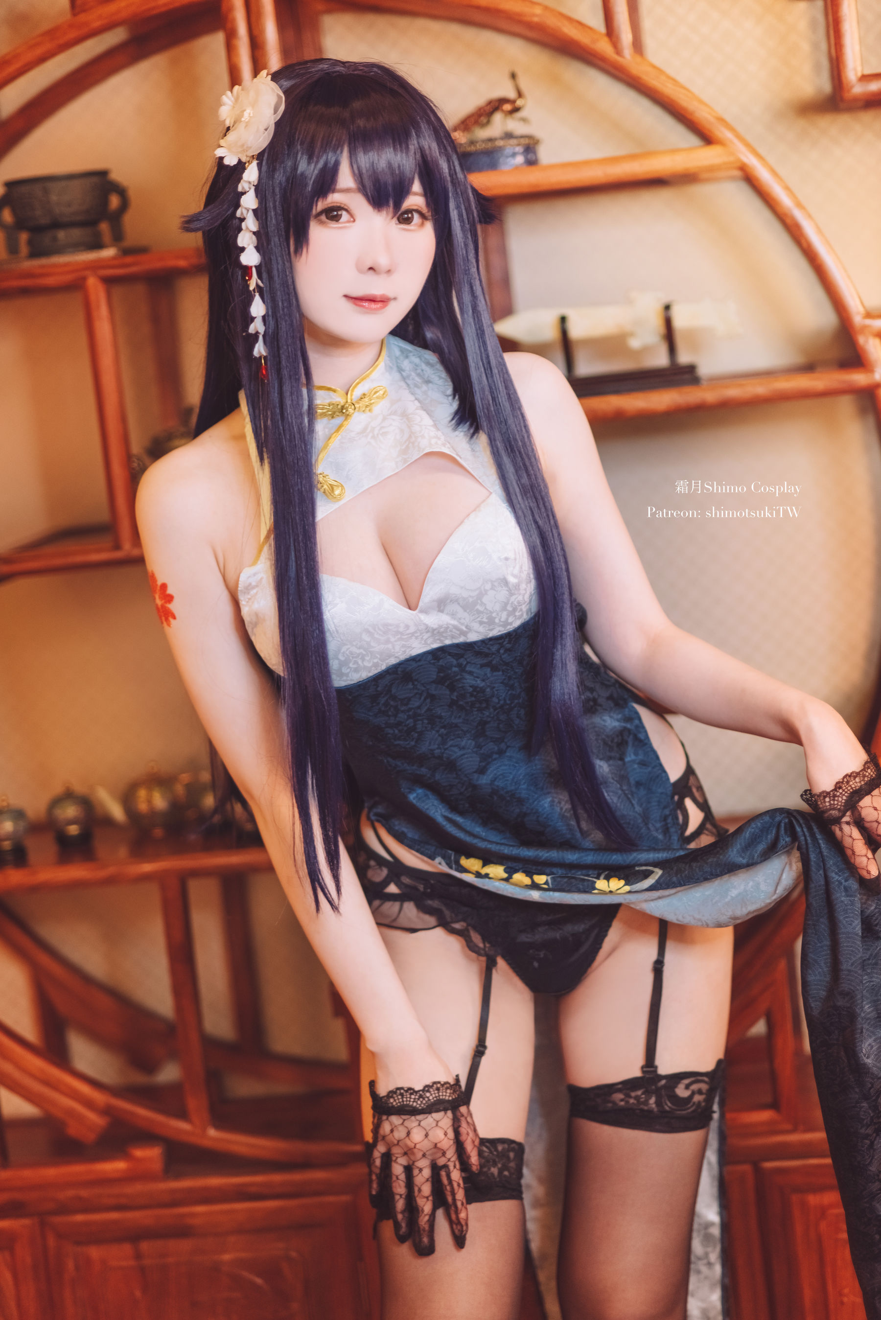 [福利COS] 微博妹纸霜月shimo - 碧蓝航线 吾妻旗袍