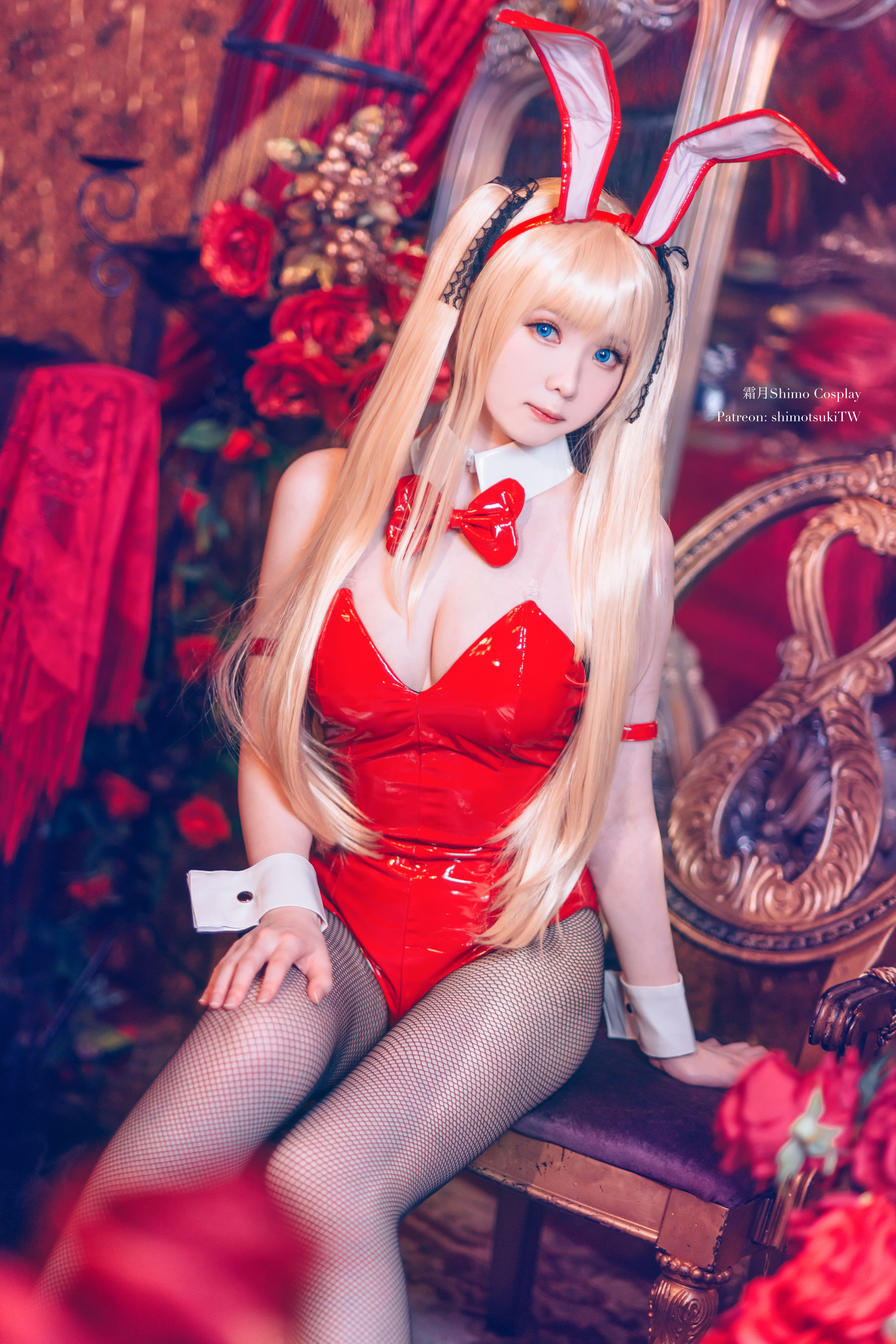 [福利COS] 微博妹纸霜月shimo - 英梨梨 兔女郎
