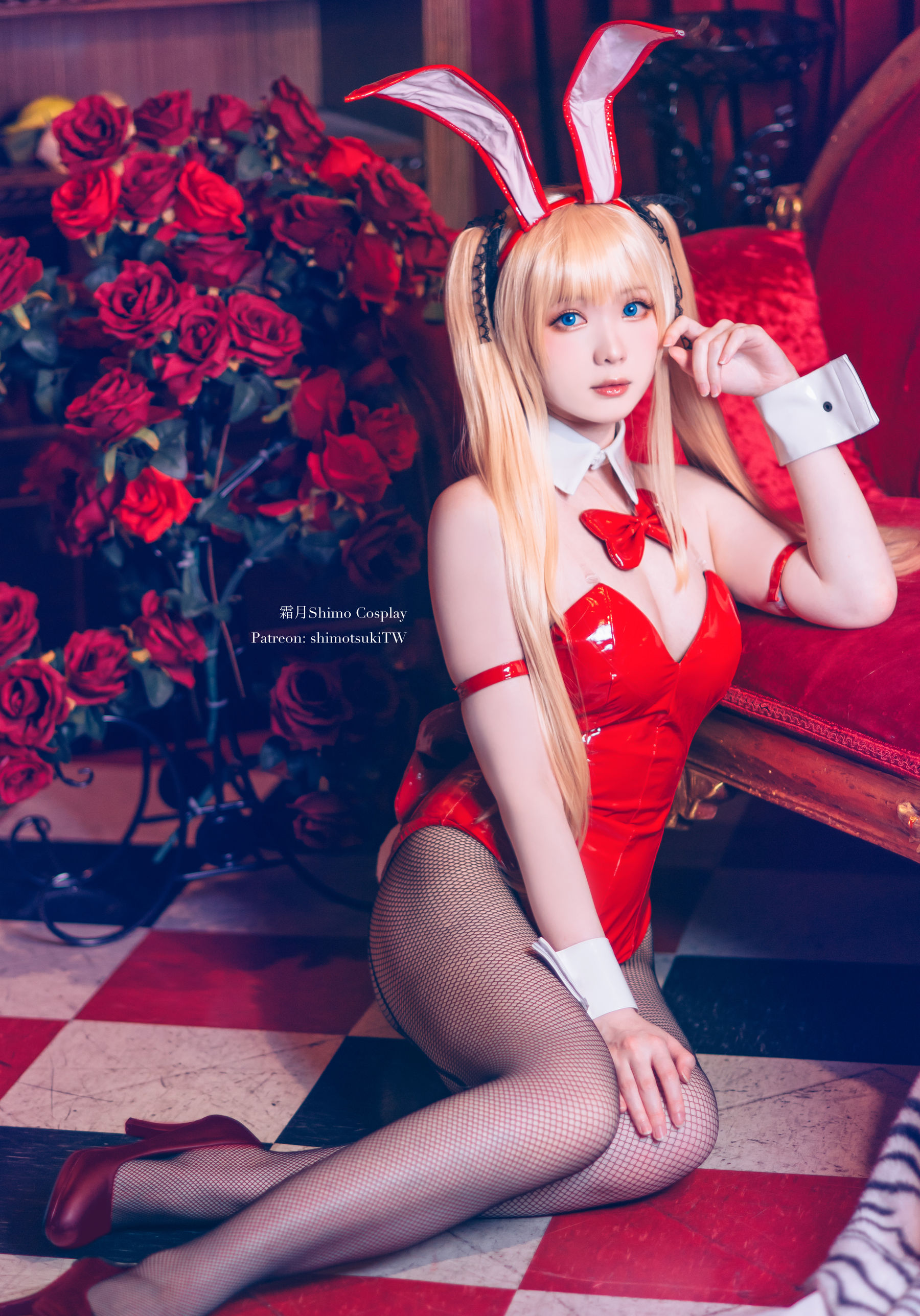 [福利COS] 微博妹纸霜月shimo - 英梨梨 兔女郎