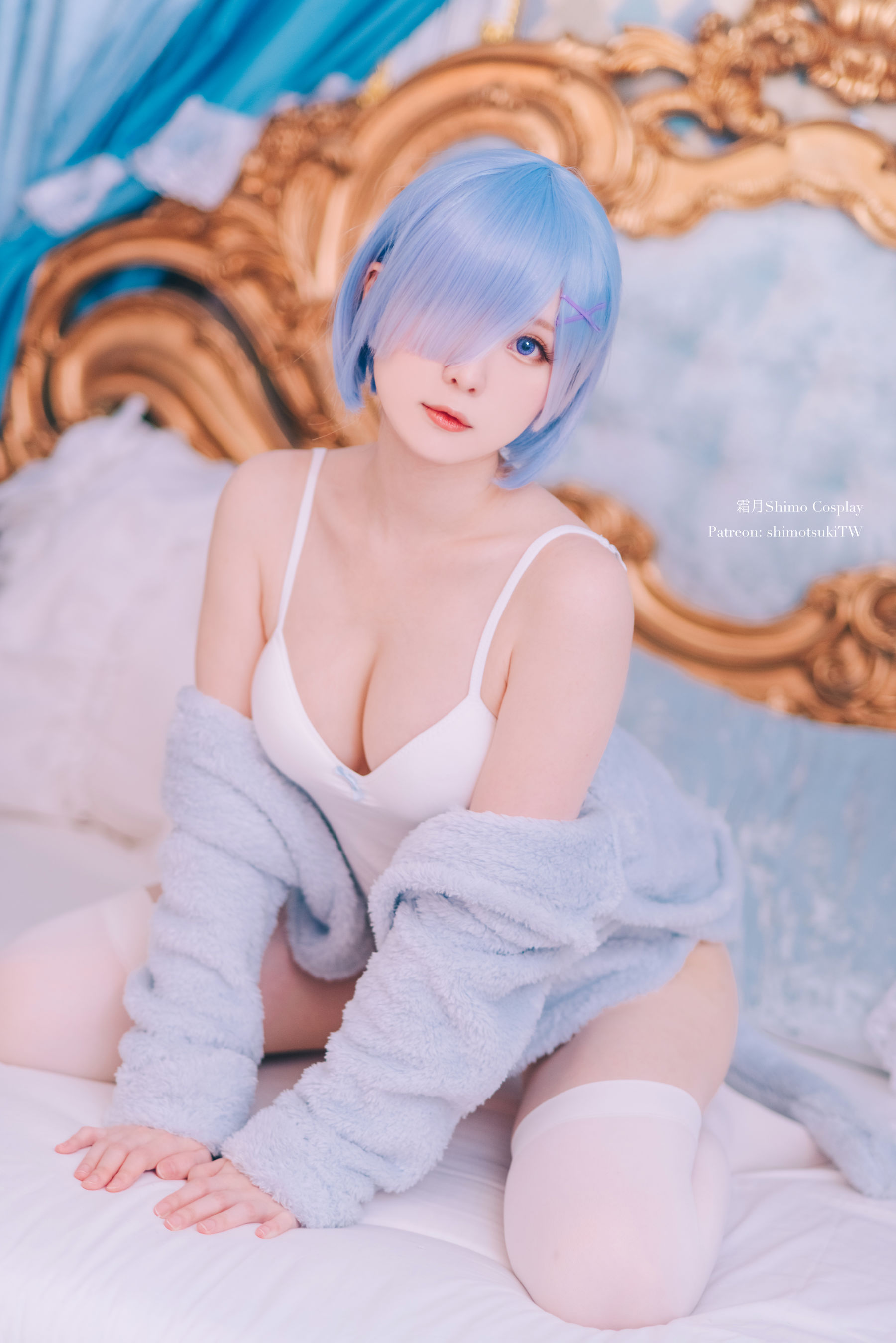[福利COS] 微博妹纸霜月shimo - 雷姆猫咪装