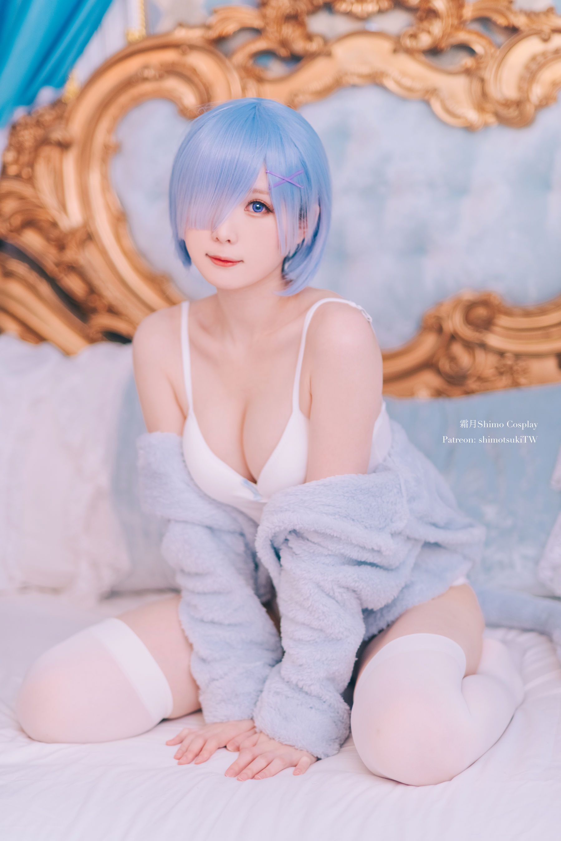 [福利COS] 微博妹纸霜月shimo - 雷姆猫咪装