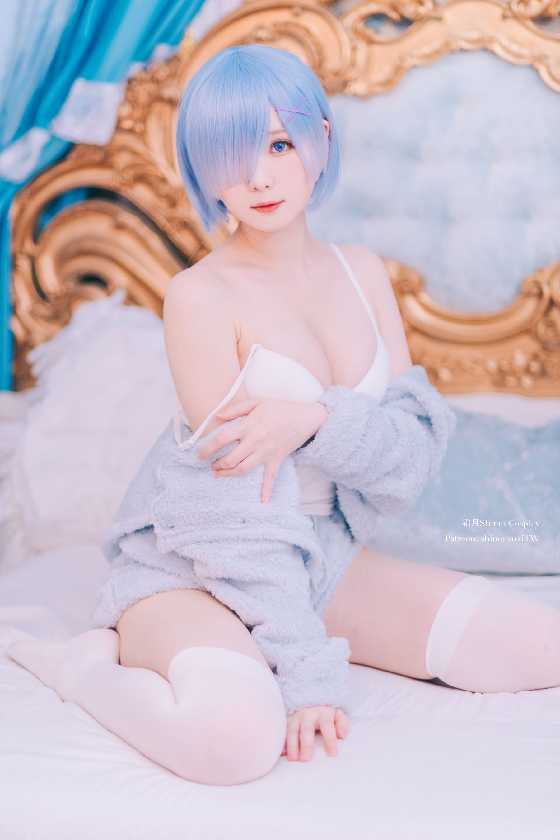 [福利COS] 微博妹纸霜月shimo - 雷姆猫咪装