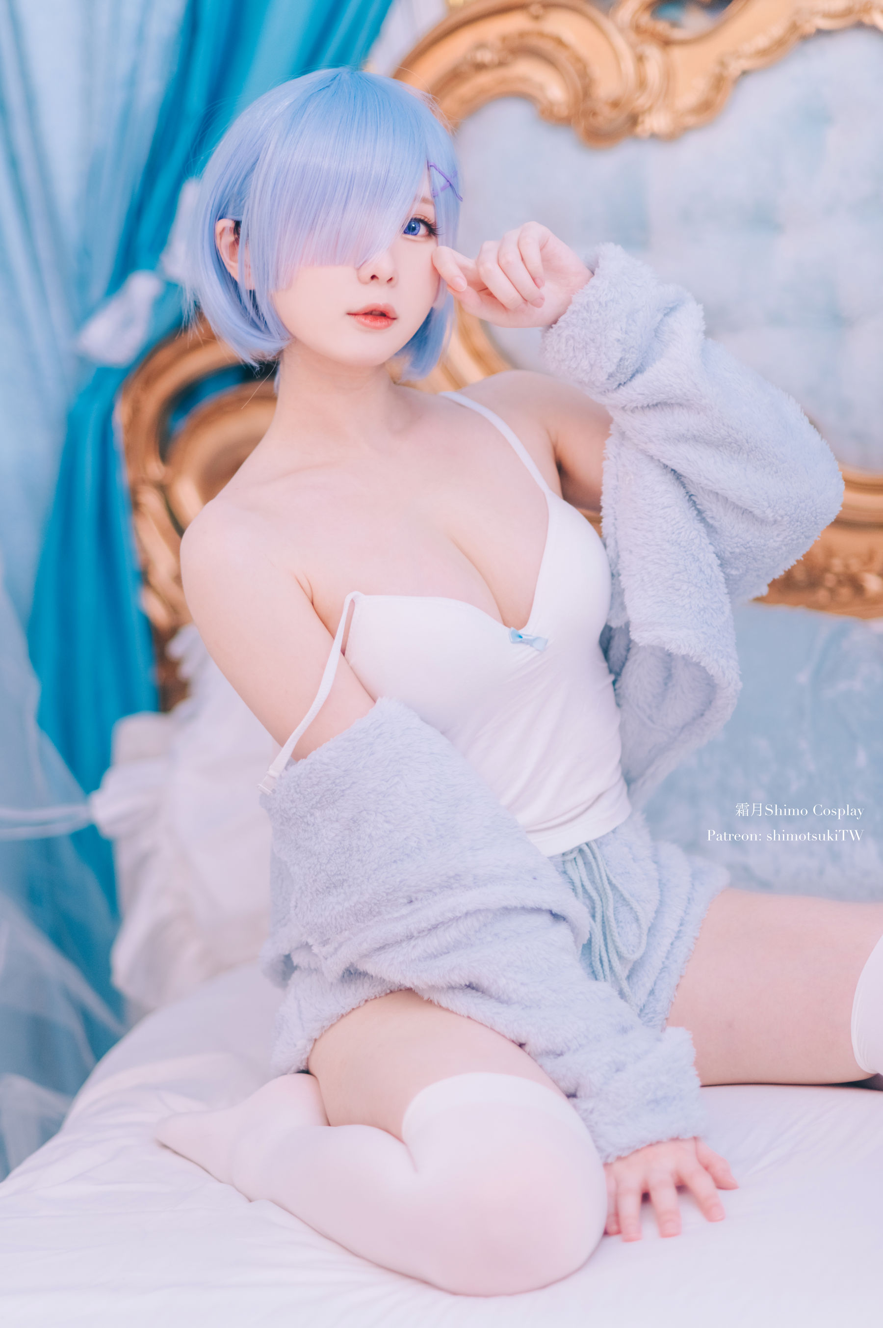 [福利COS] 微博妹纸霜月shimo - 雷姆猫咪装