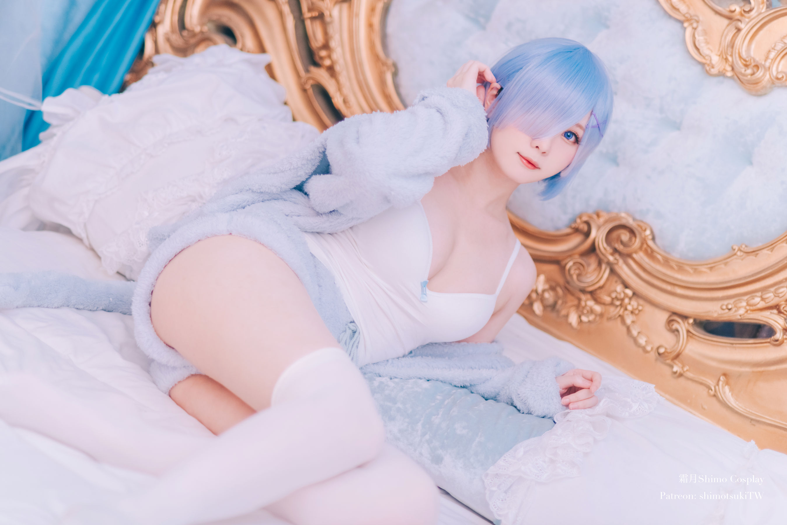 [福利COS] 微博妹纸霜月shimo - 雷姆猫咪装