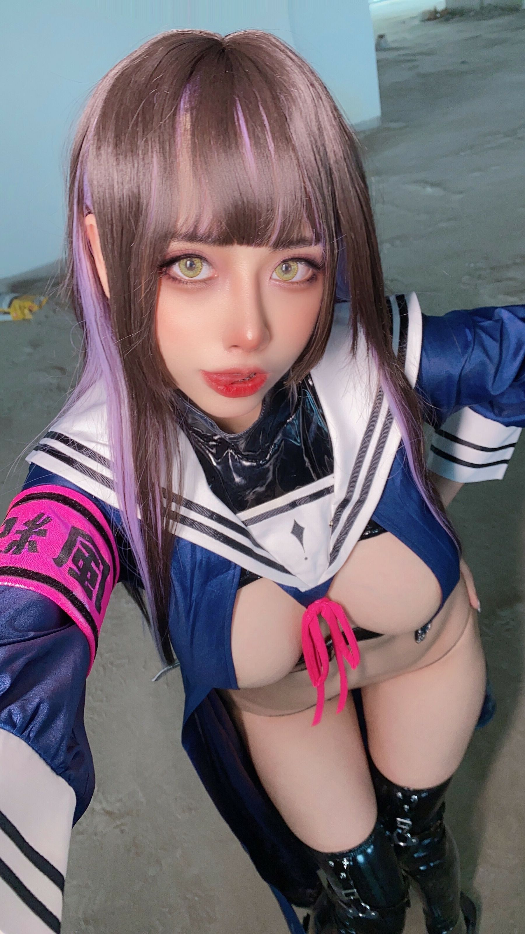 [福利COS] 日本性感萝莉Byoru - Discipline Committee chan 2