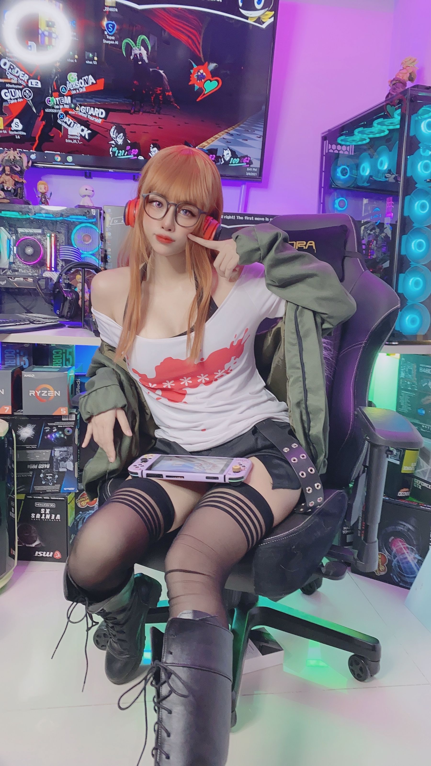 [福利COS] 日本性感萝莉Byoru - Futaba Sakura