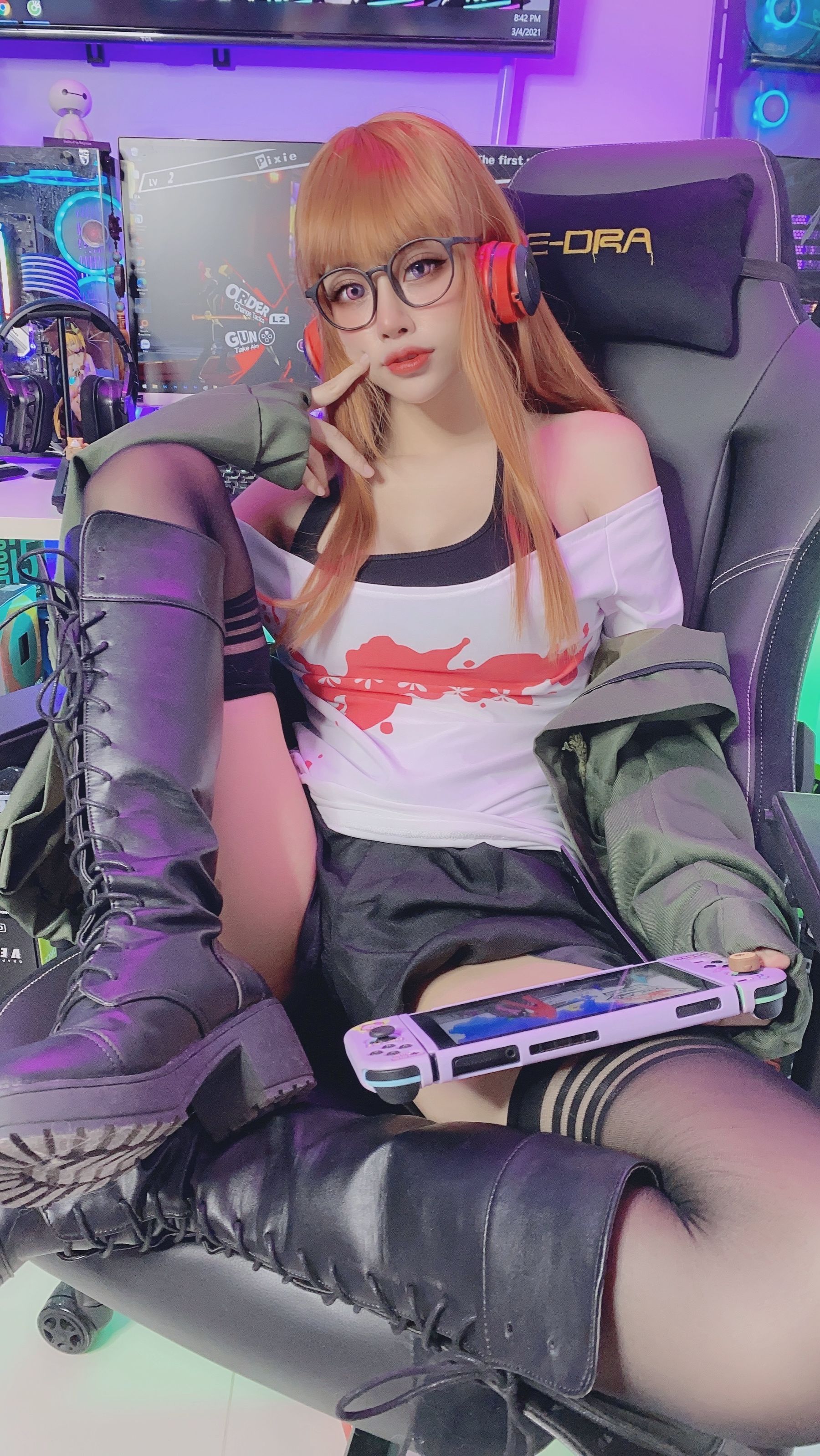 [福利COS] 日本性感萝莉Byoru - Futaba Sakura