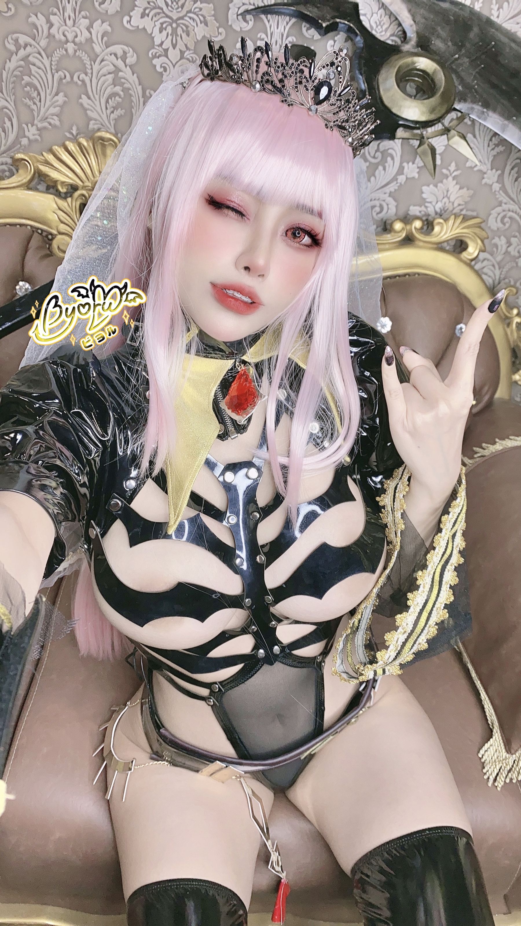 [福利COS] 日本性感萝莉Byoru - Mori Calliope