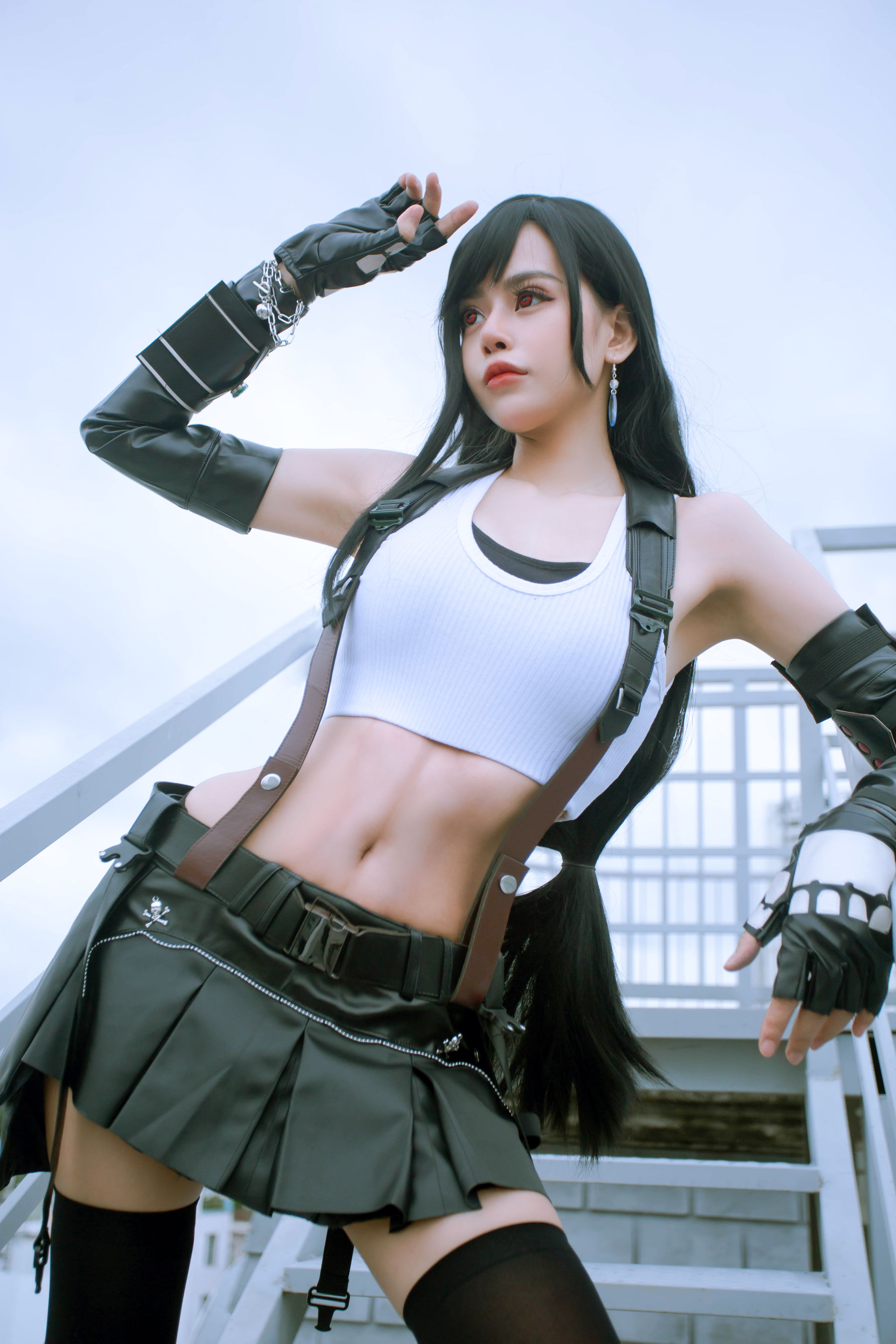 [福利COS] 日本性感萝莉Byoru - Tifa Lockhart