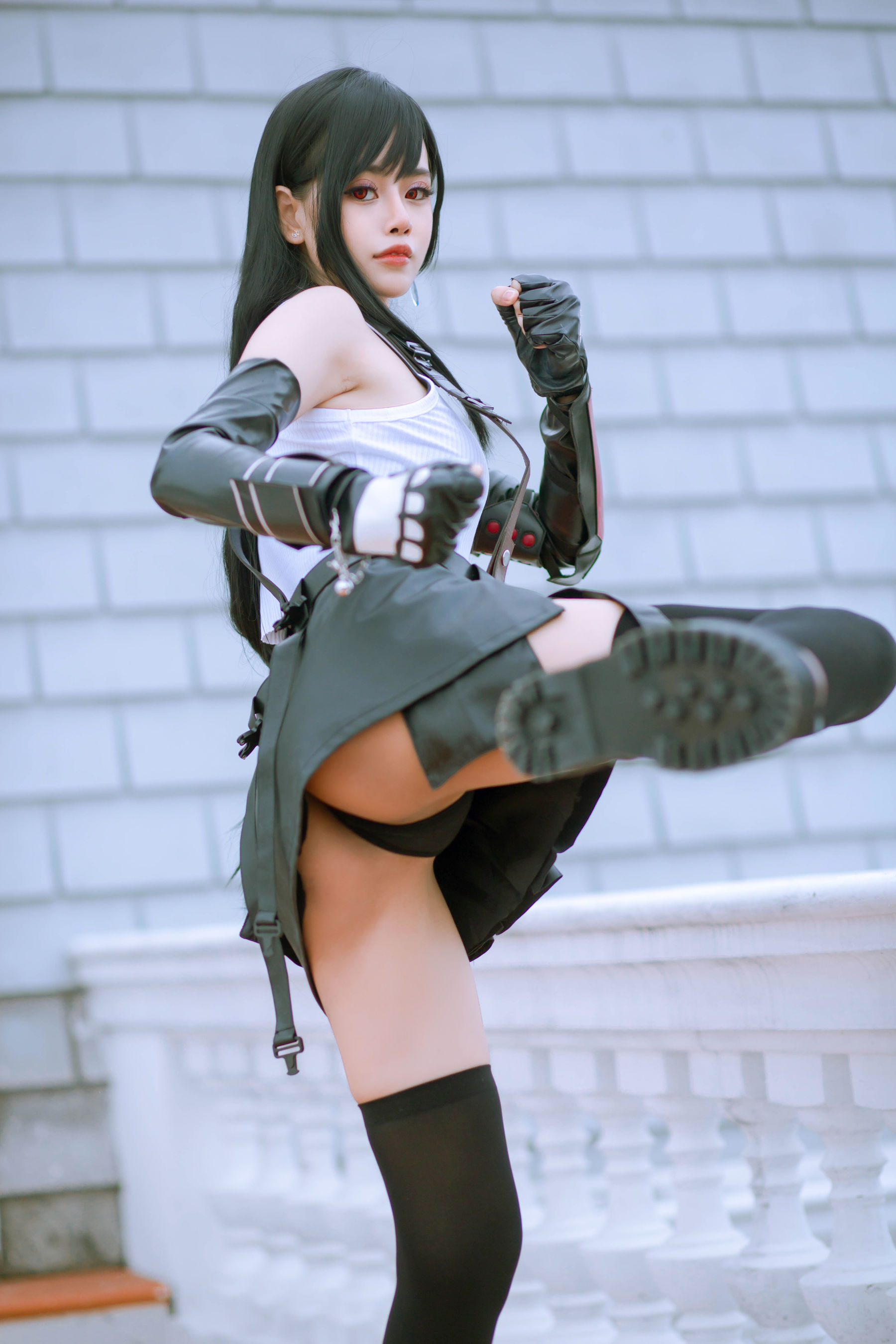[福利COS] 日本性感萝莉Byoru - Tifa Lockhart