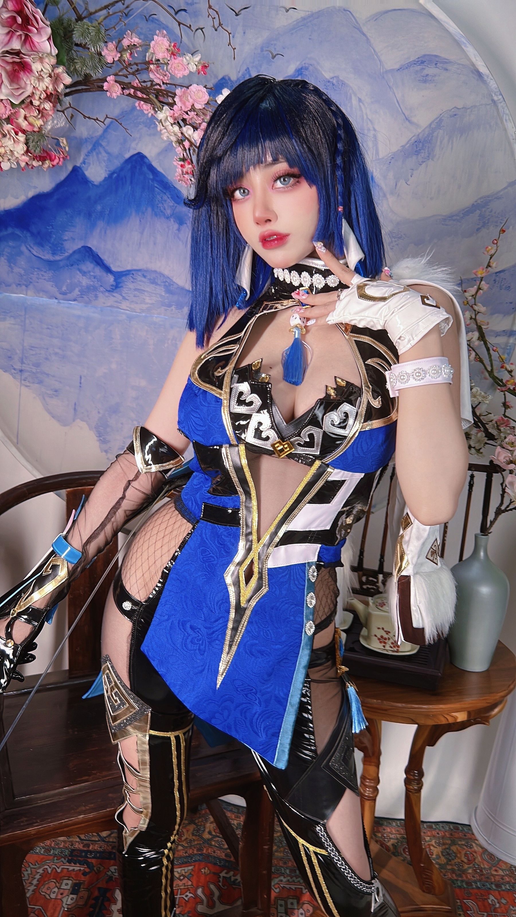 [福利COS] 日本性感萝莉Byoru - Yelan