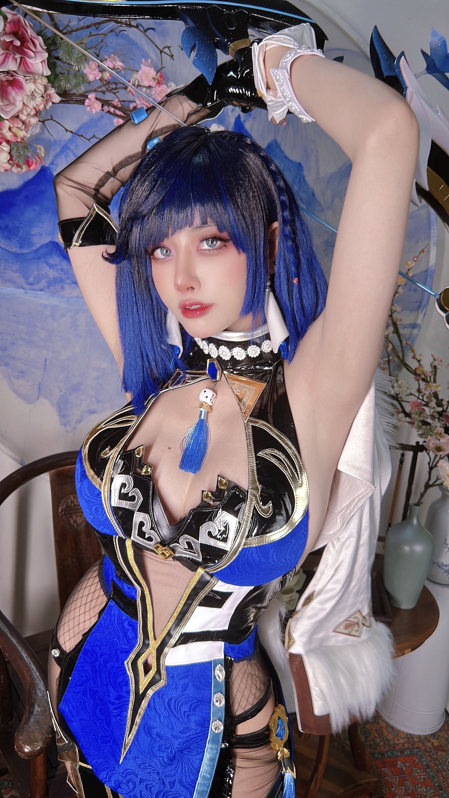 [福利COS] 日本性感萝莉Byoru - Yelan