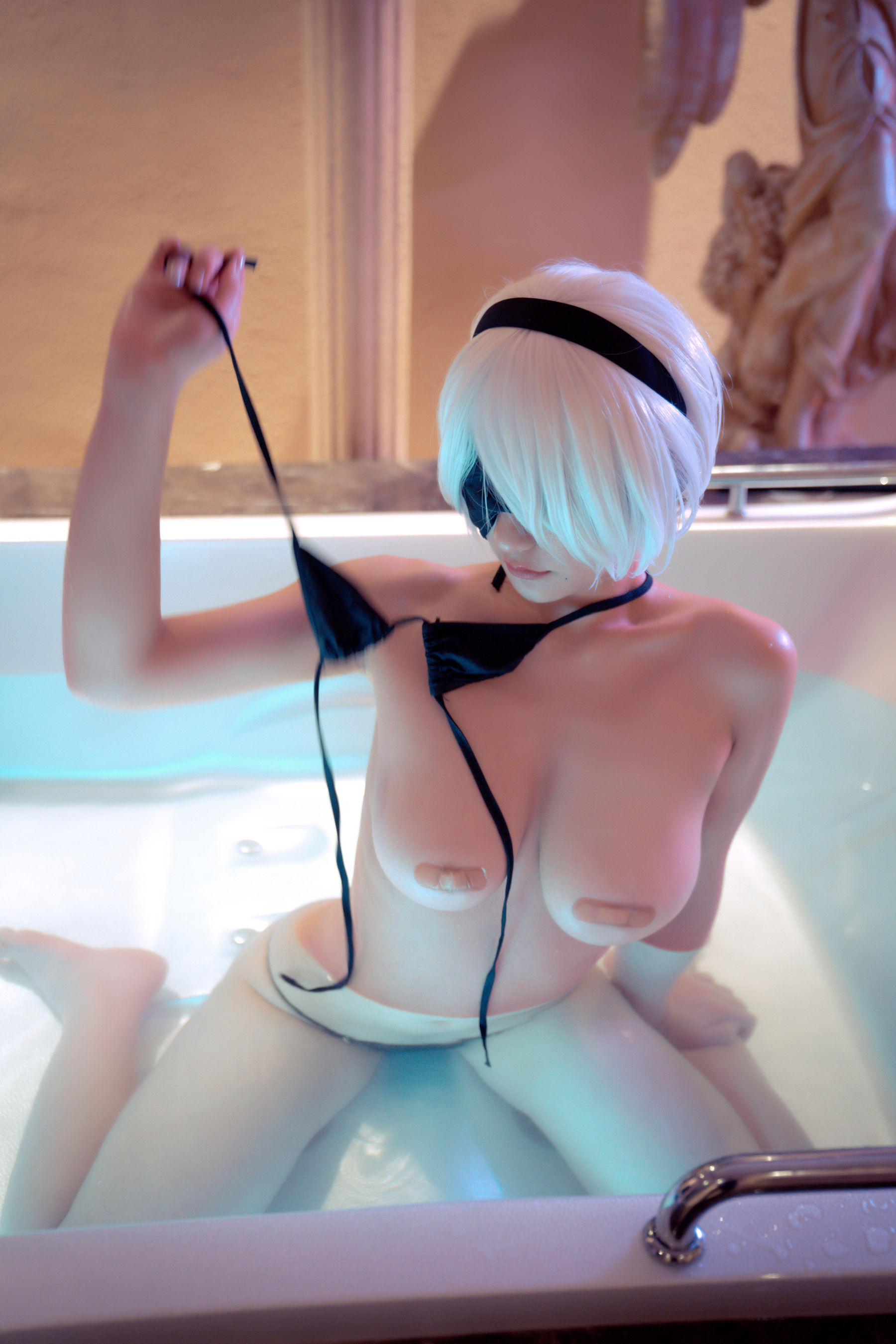 [福利COS] 星澜是澜澜叫澜妹呀 - 2B比基尼