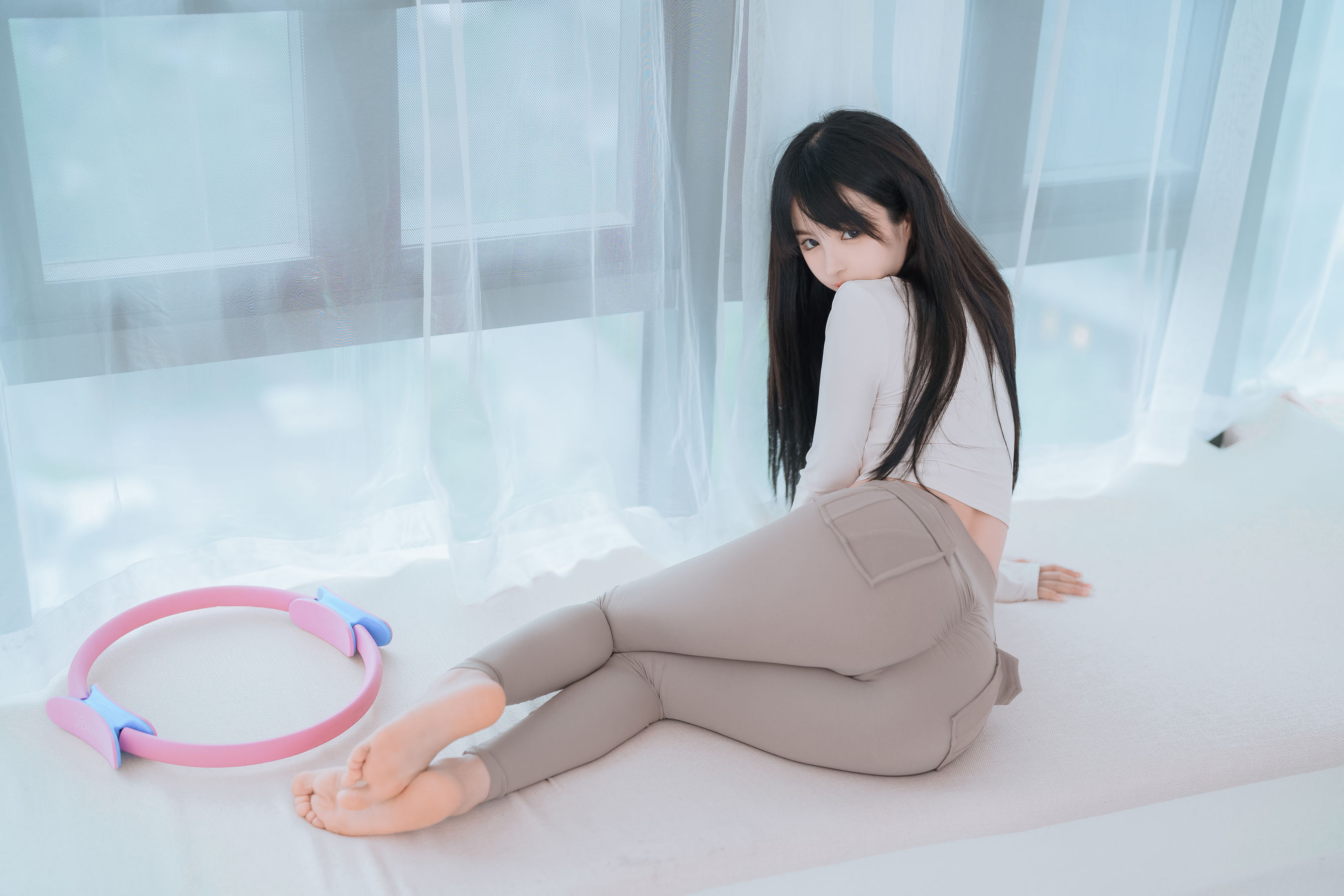 [福利COS] 桜井宁宁 - 瑜伽妹妹