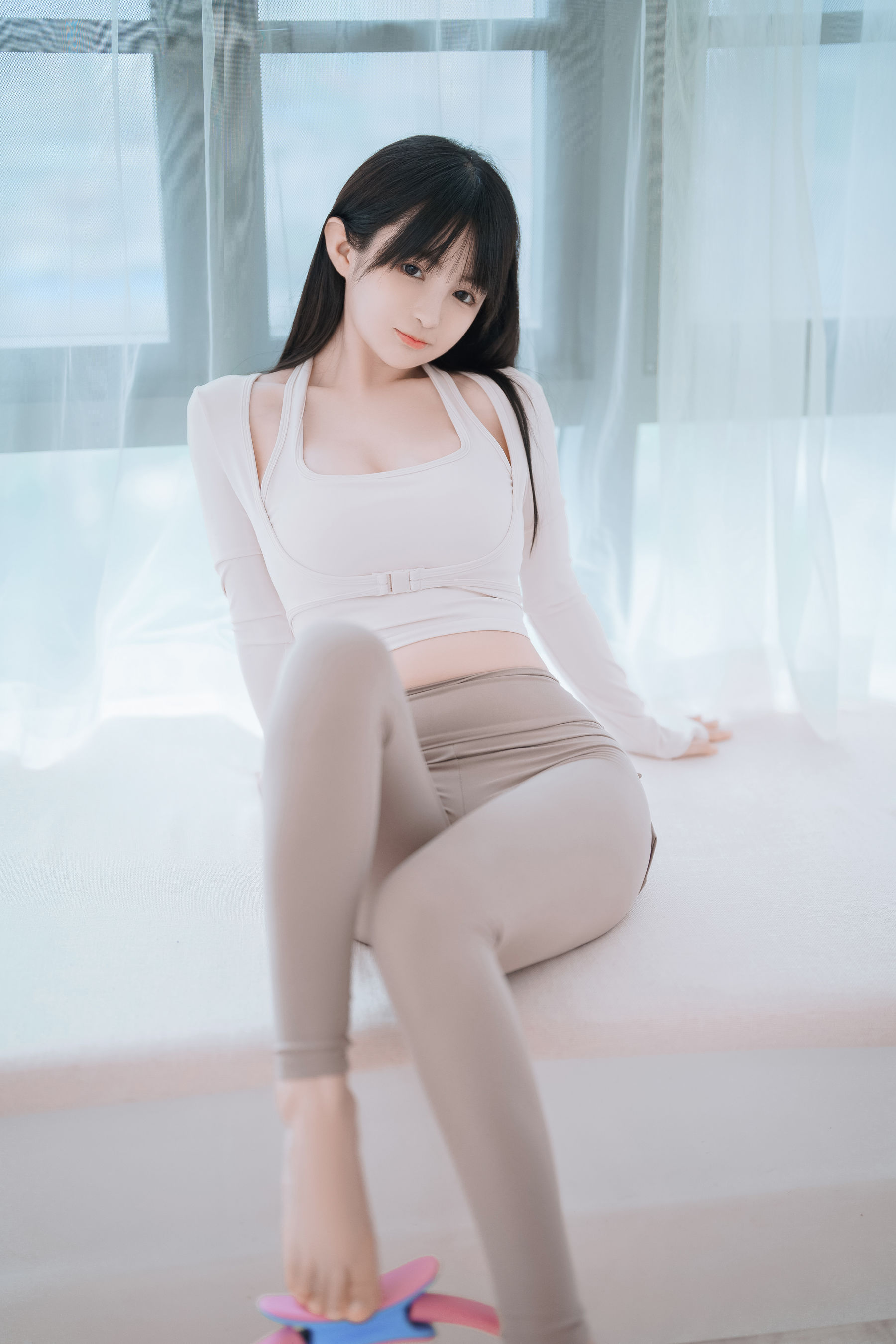 [福利COS] 桜井宁宁 - 瑜伽妹妹