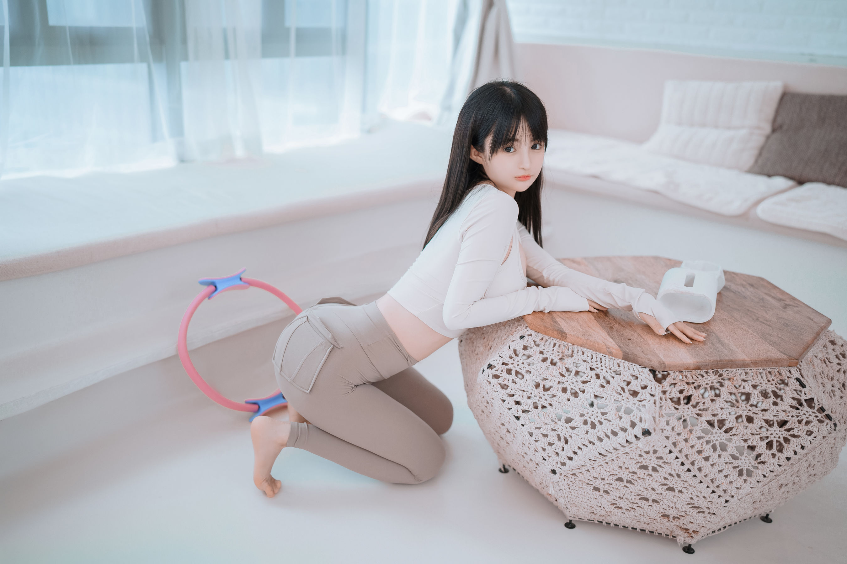 [福利COS] 桜井宁宁 - 瑜伽妹妹
