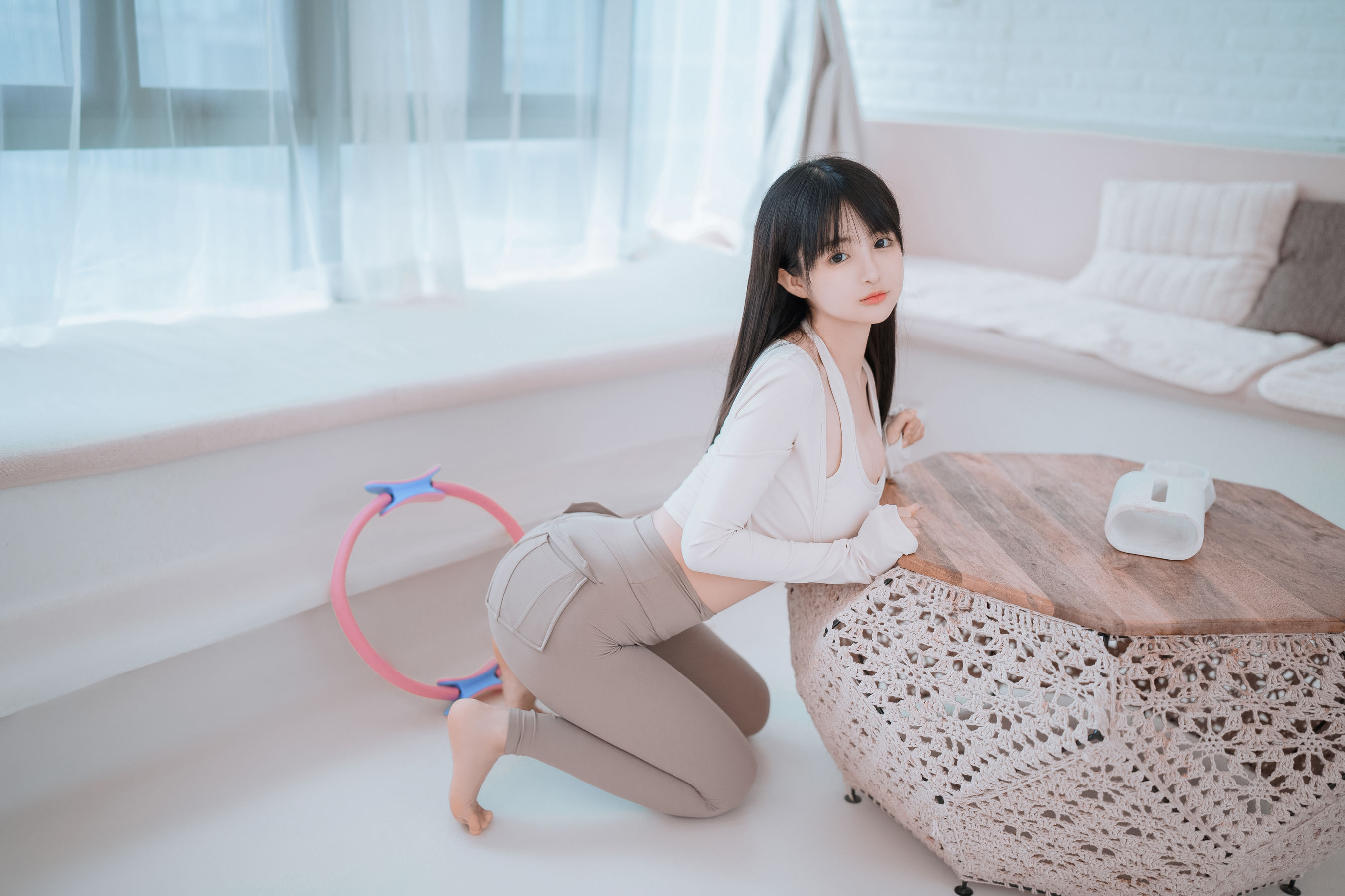 [福利COS] 桜井宁宁 - 瑜伽妹妹