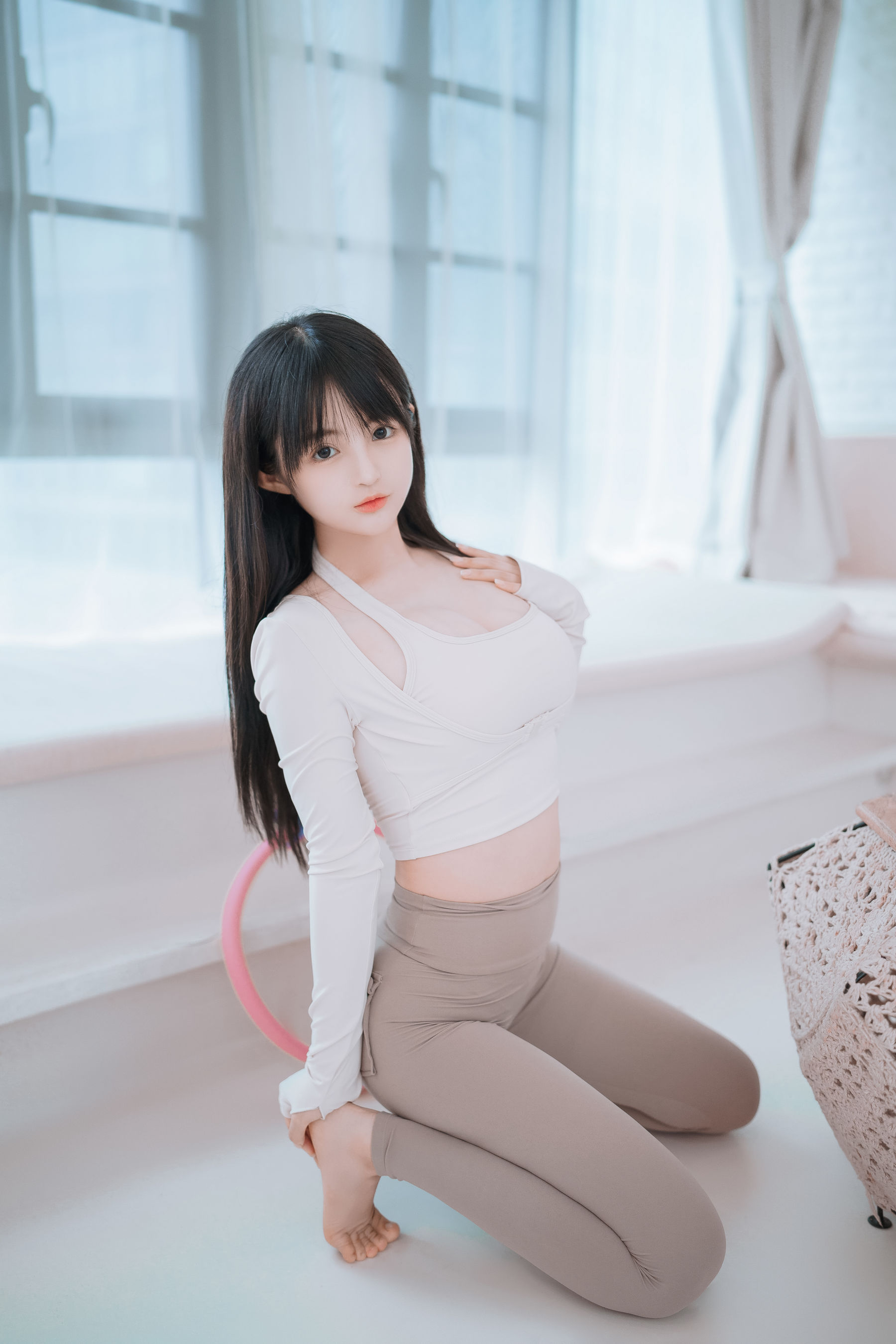 [福利COS] 桜井宁宁 - 瑜伽妹妹