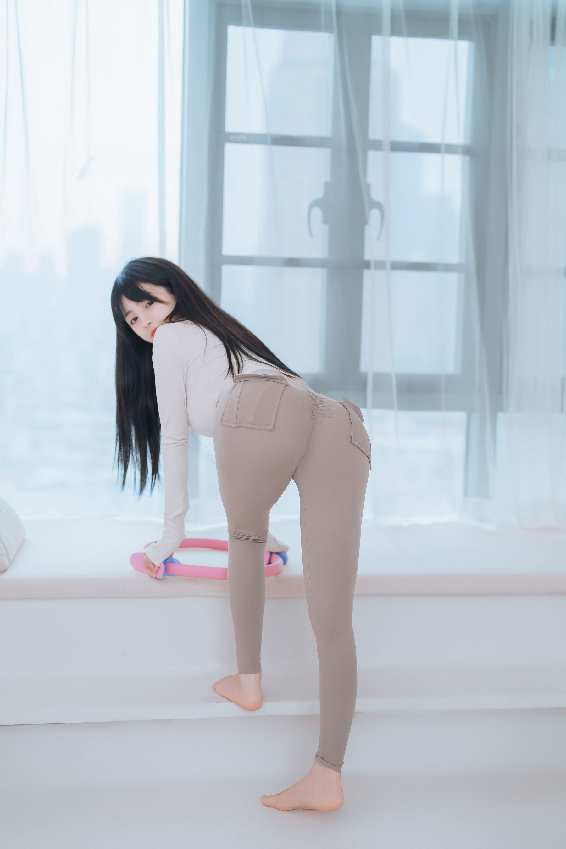 [福利COS] 桜井宁宁 - 瑜伽妹妹
