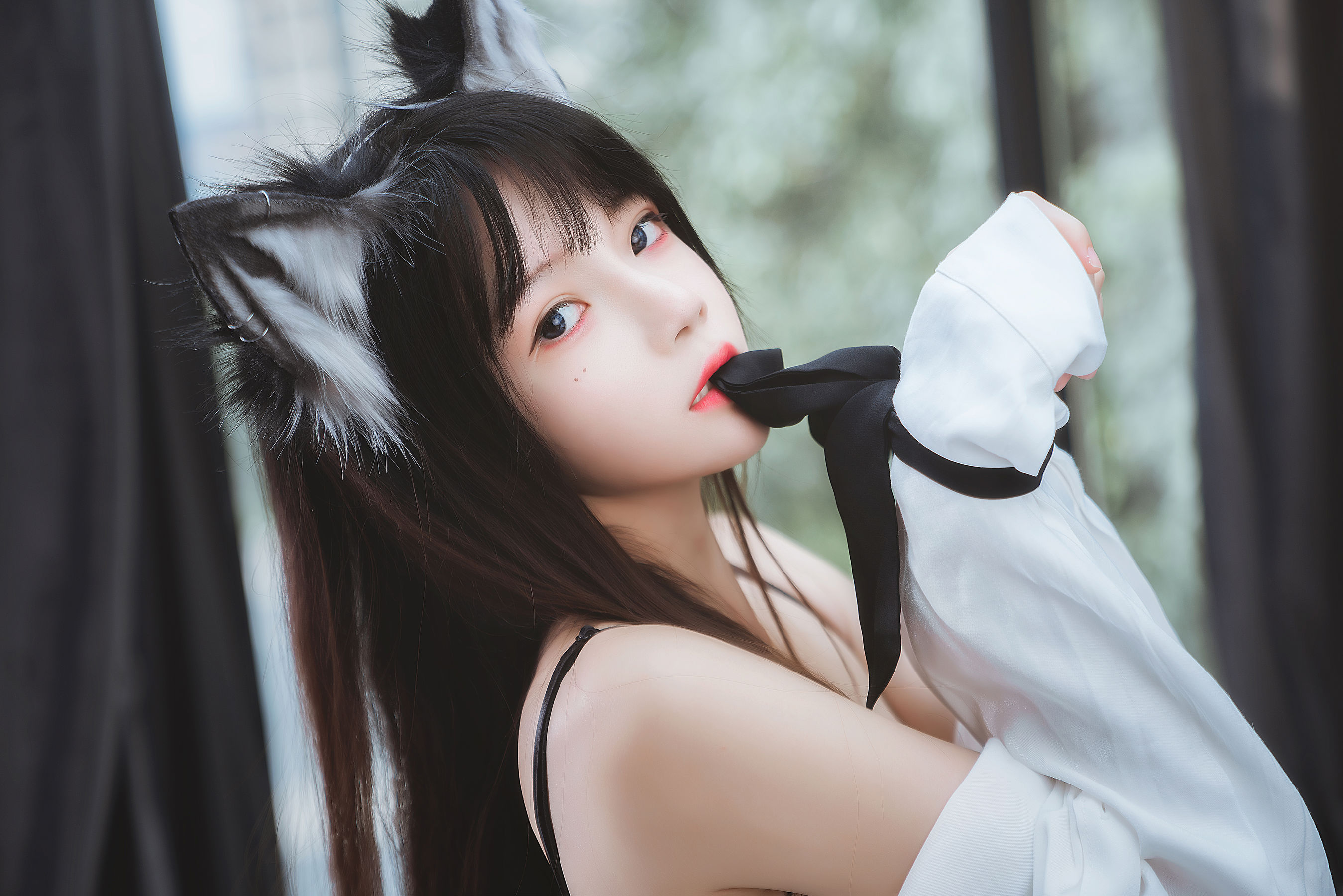 [福利COS] 桜桃喵 - 狼来了01