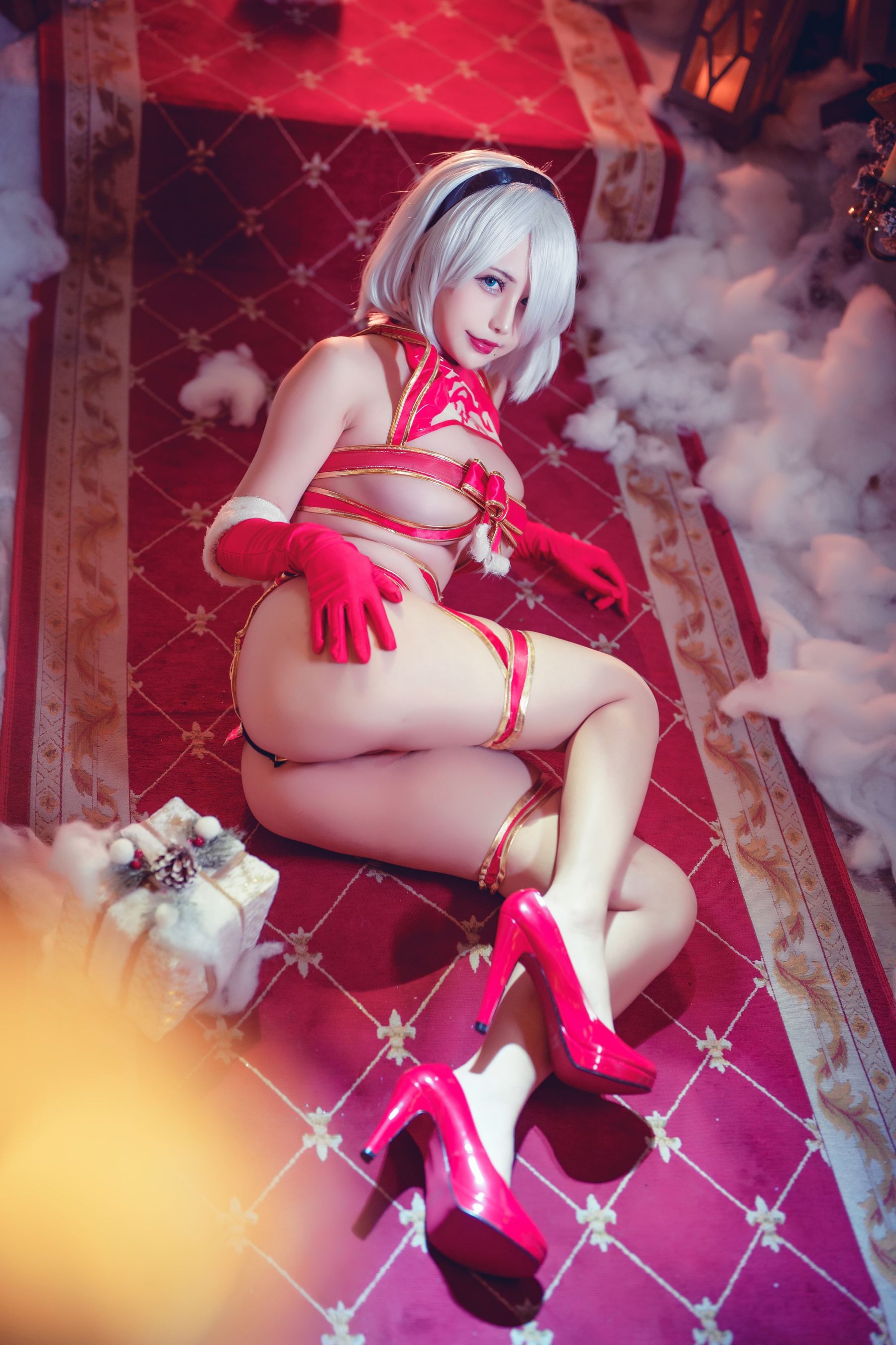 [福利COS] 沖田凜花Rinka - 圣诞2B
