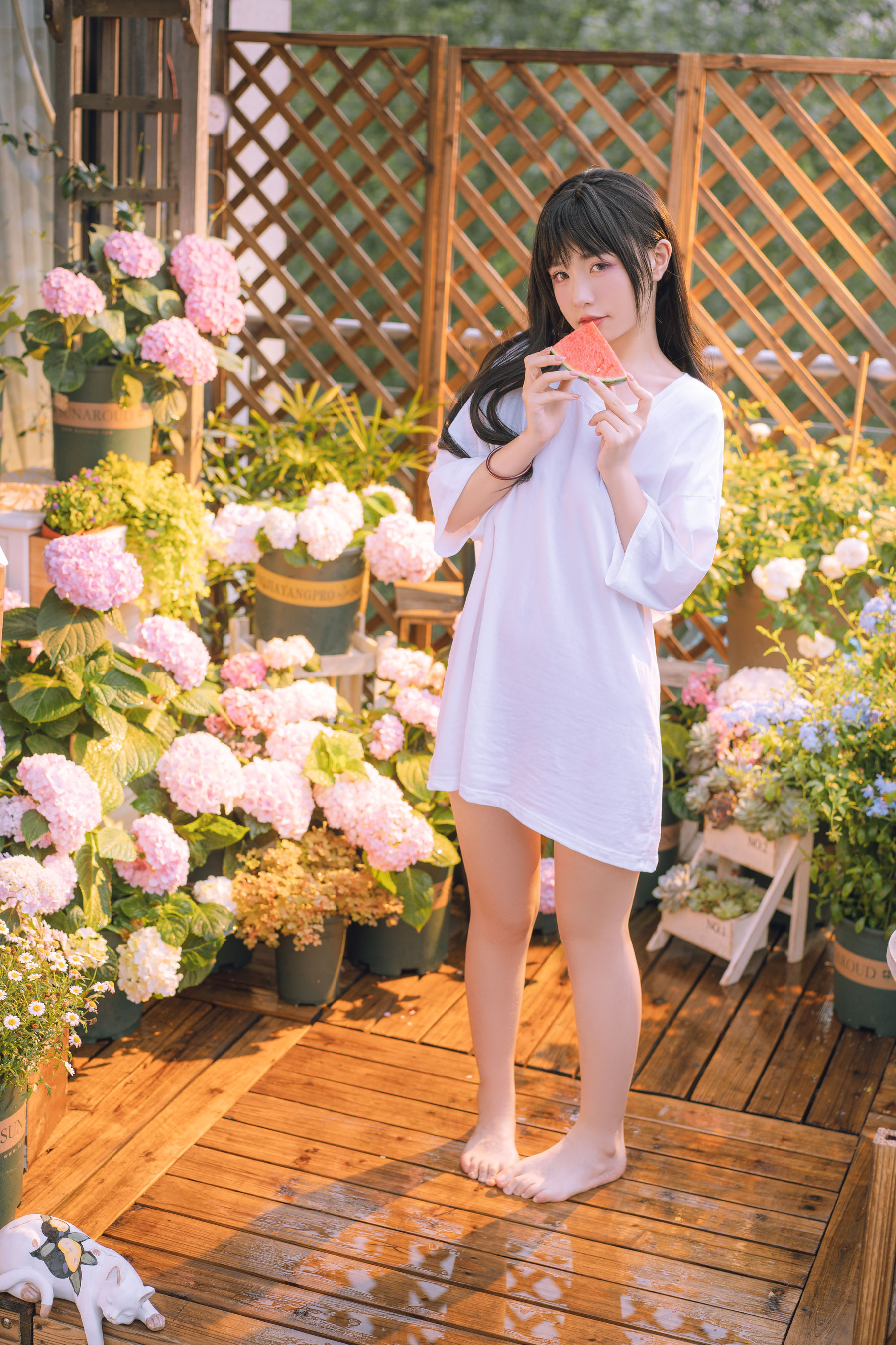 [福利COS] 爆机少女喵小吉 - 小吉的午后时光