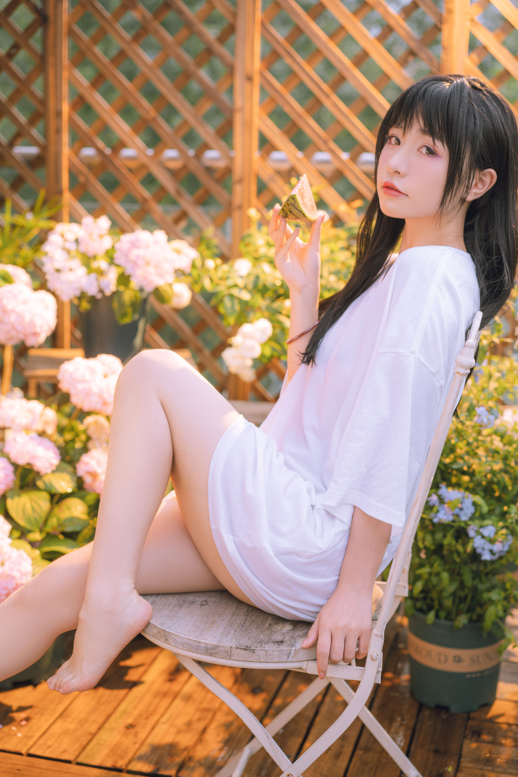 [福利COS] 爆机少女喵小吉 - 小吉的午后时光