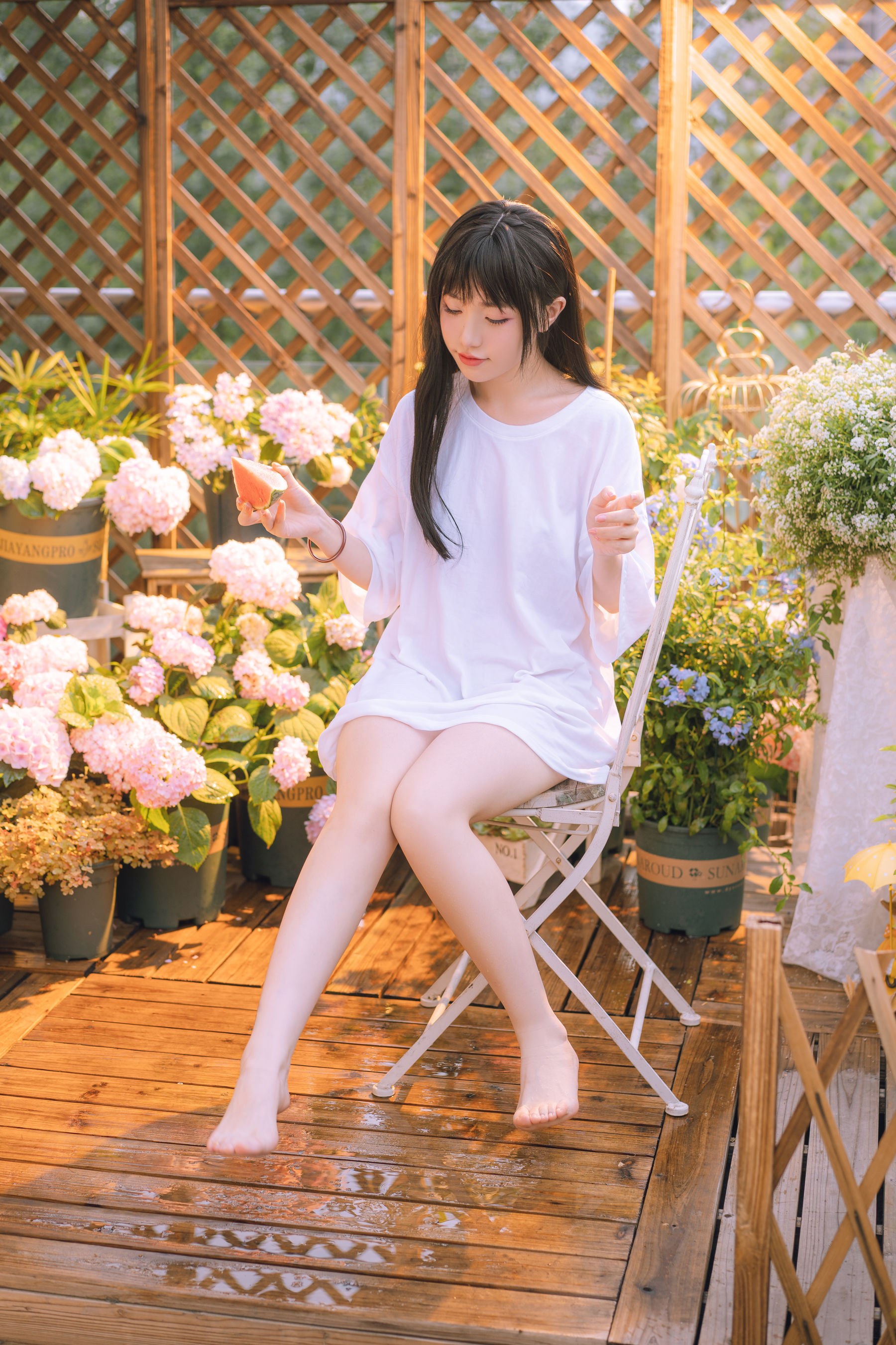[福利COS] 爆机少女喵小吉 - 小吉的午后时光