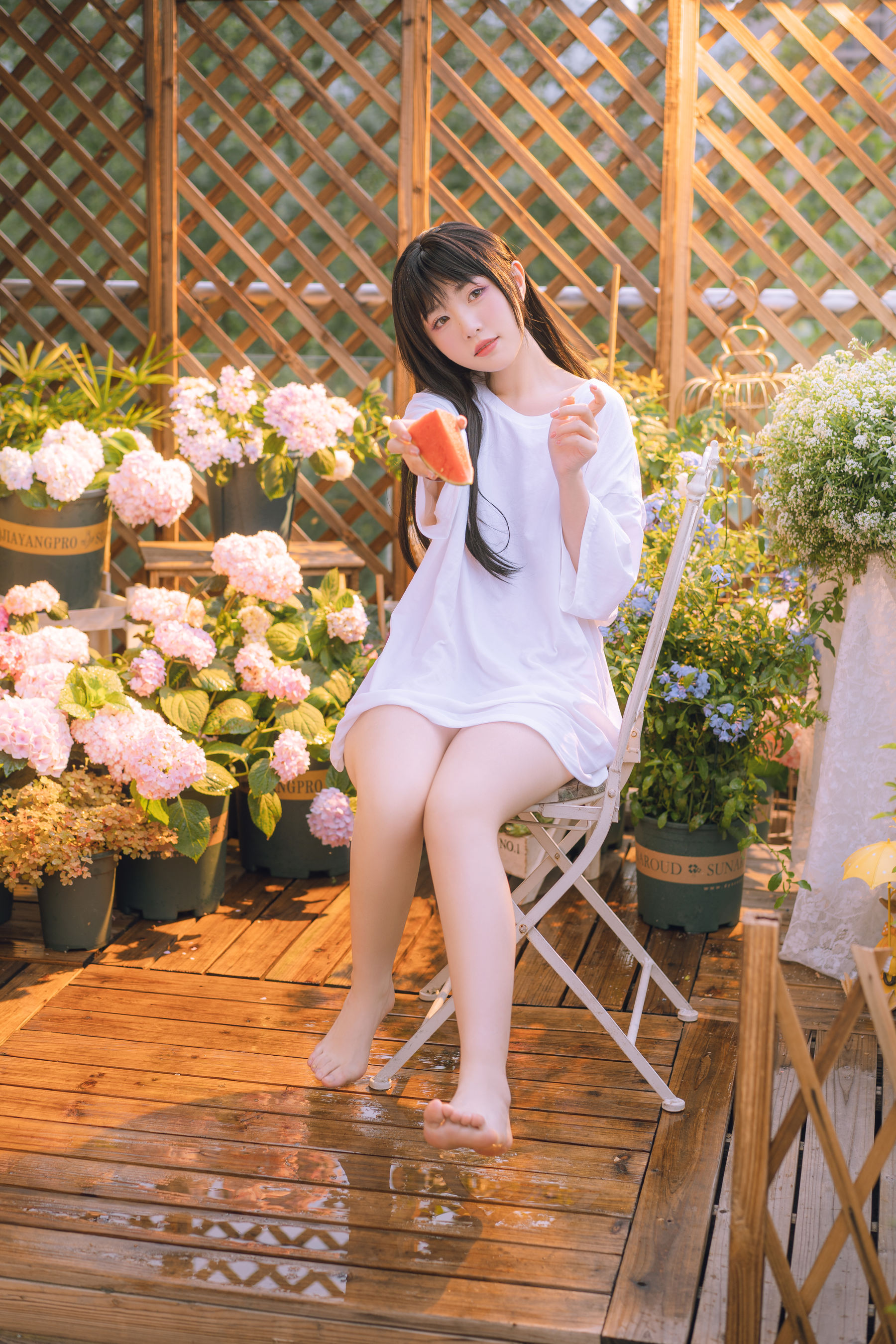 [福利COS] 爆机少女喵小吉 - 小吉的午后时光