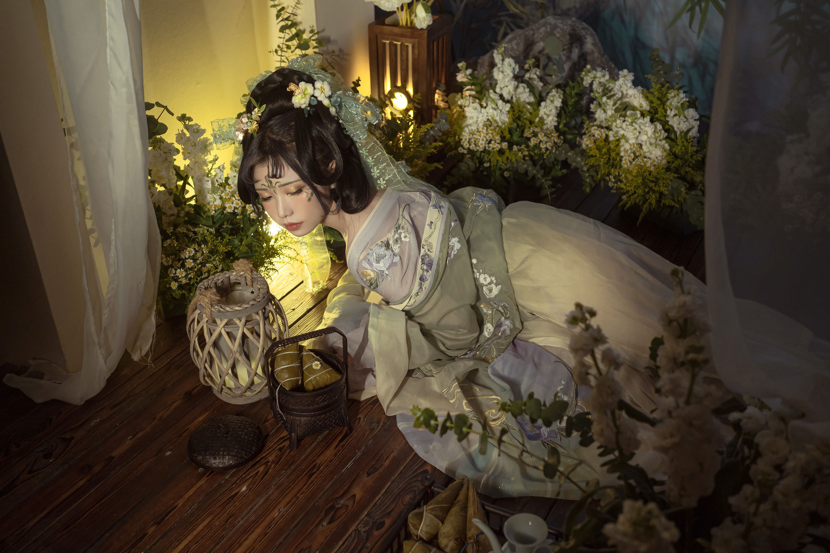 [福利COS] 爆机少女喵小吉 - 浣溪沙.端午