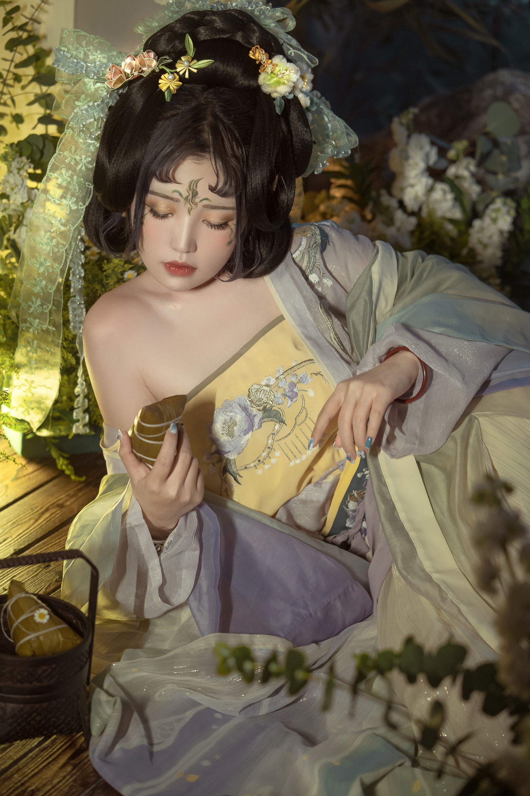 [福利COS] 爆机少女喵小吉 - 浣溪沙.端午