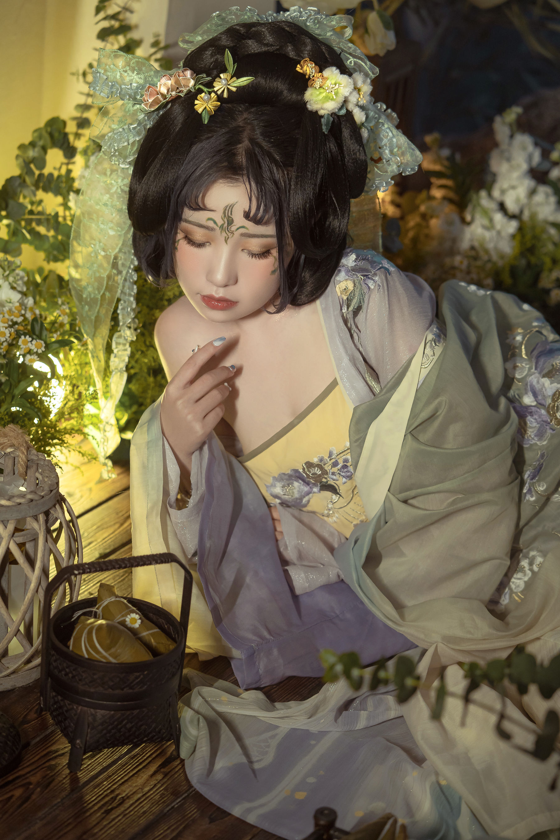 [福利COS] 爆机少女喵小吉 - 浣溪沙.端午