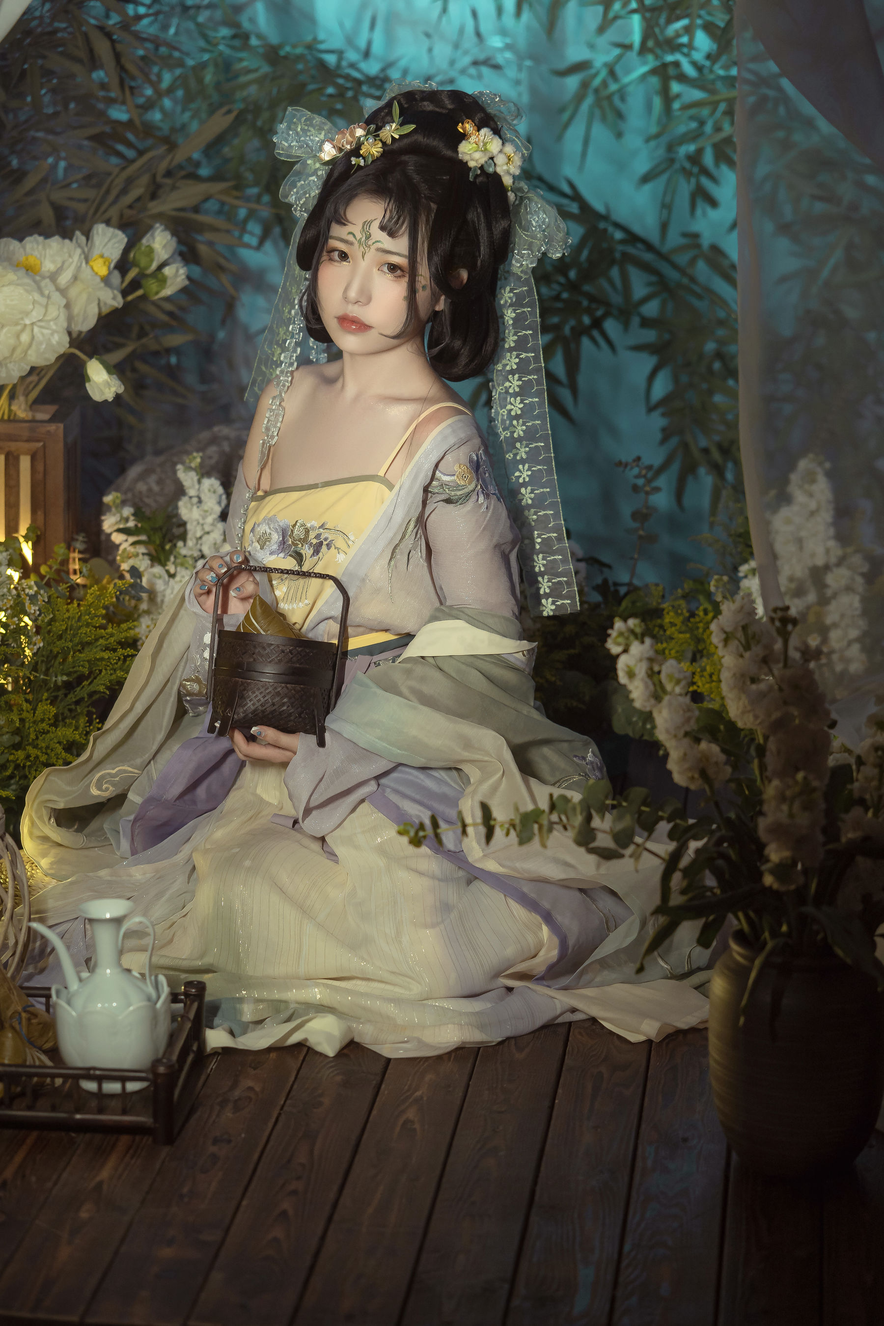 [福利COS] 爆机少女喵小吉 - 浣溪沙.端午