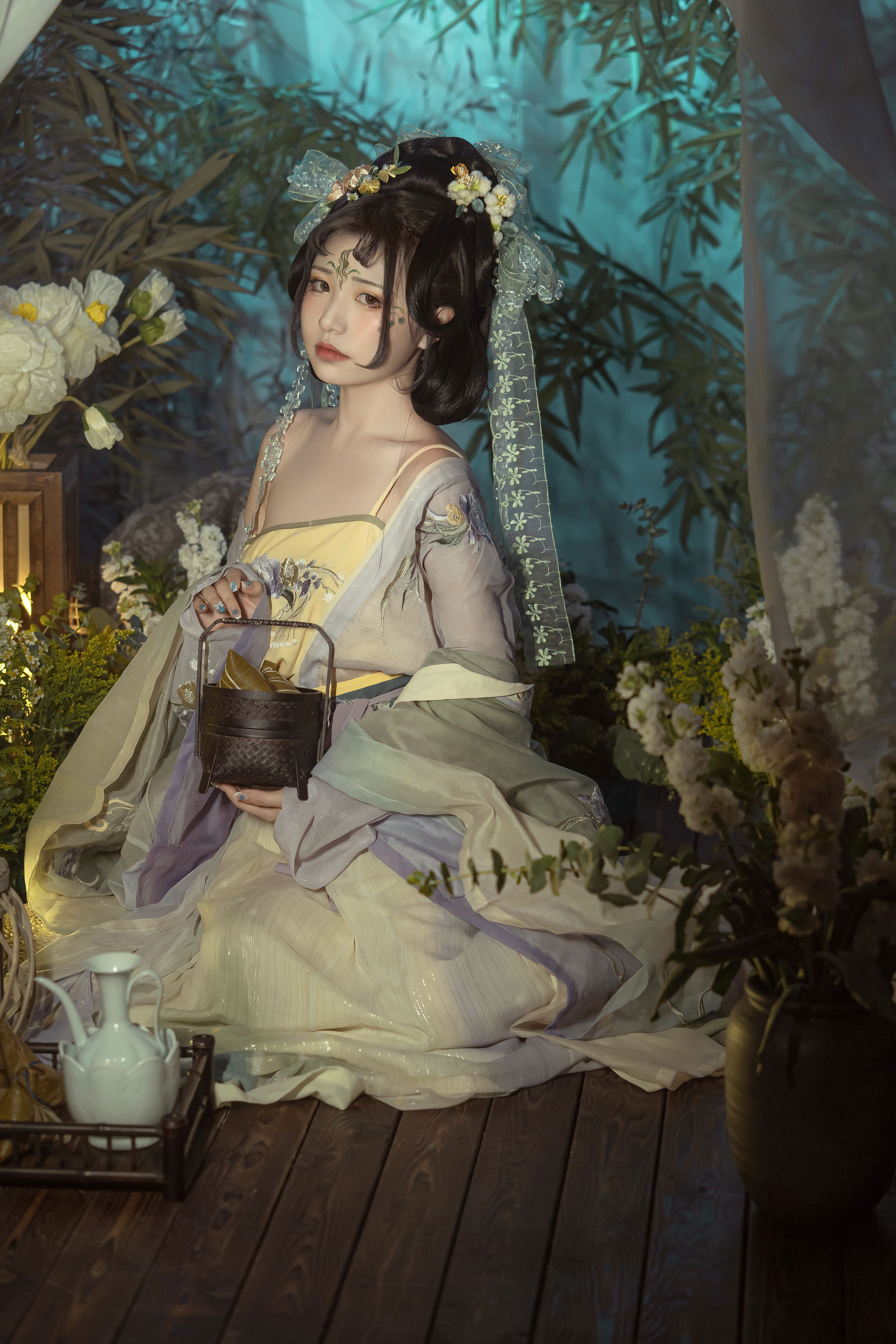[福利COS] 爆机少女喵小吉 - 浣溪沙.端午