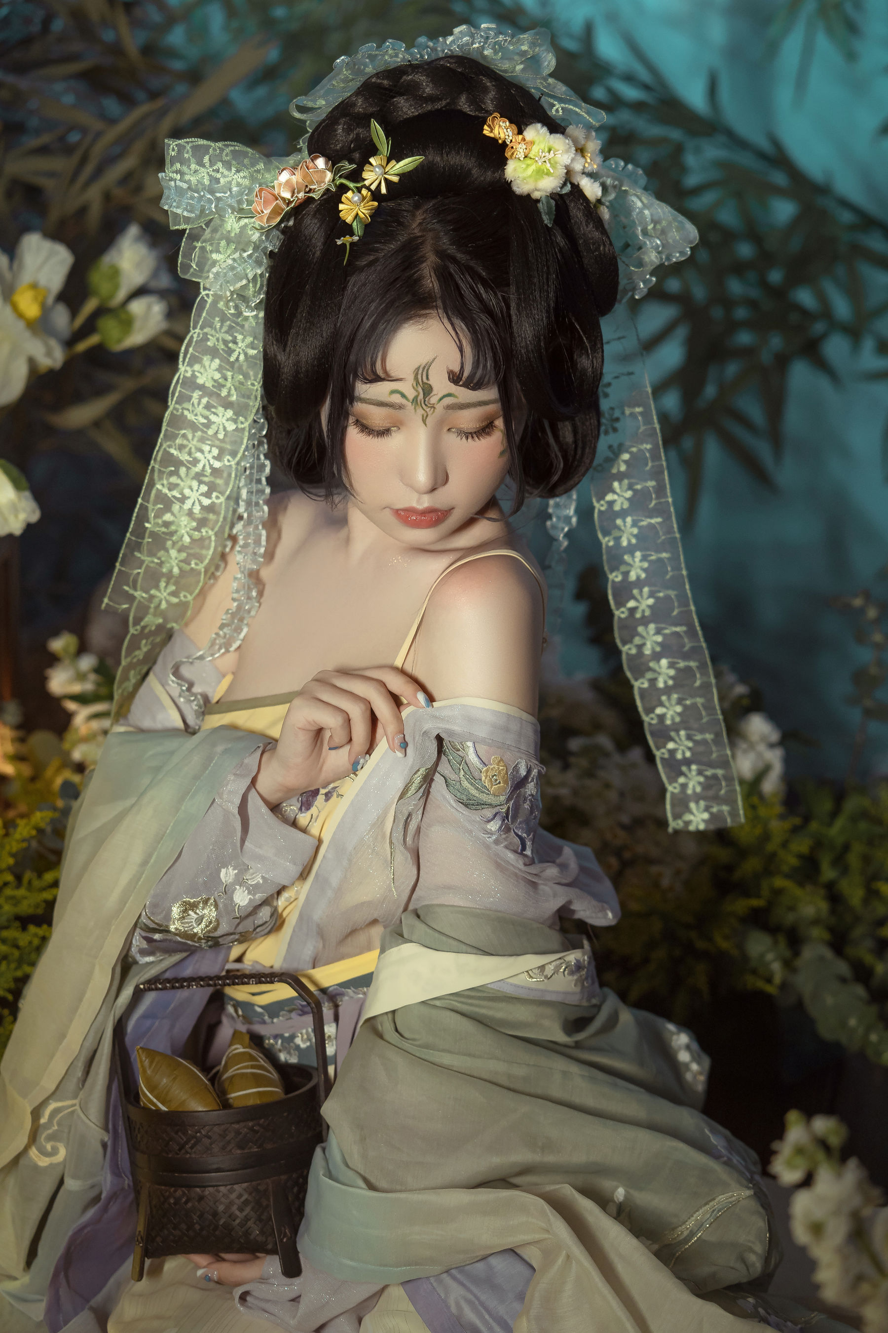 [福利COS] 爆机少女喵小吉 - 浣溪沙.端午