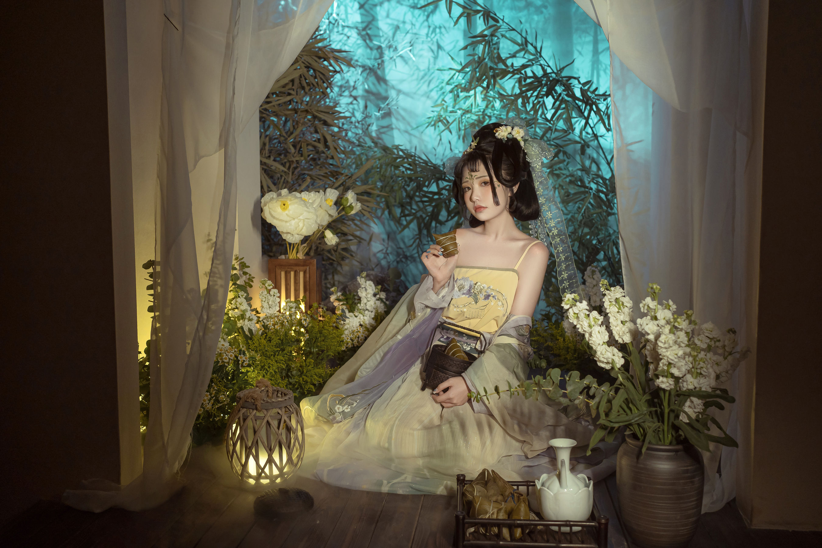 [福利COS] 爆机少女喵小吉 - 浣溪沙.端午