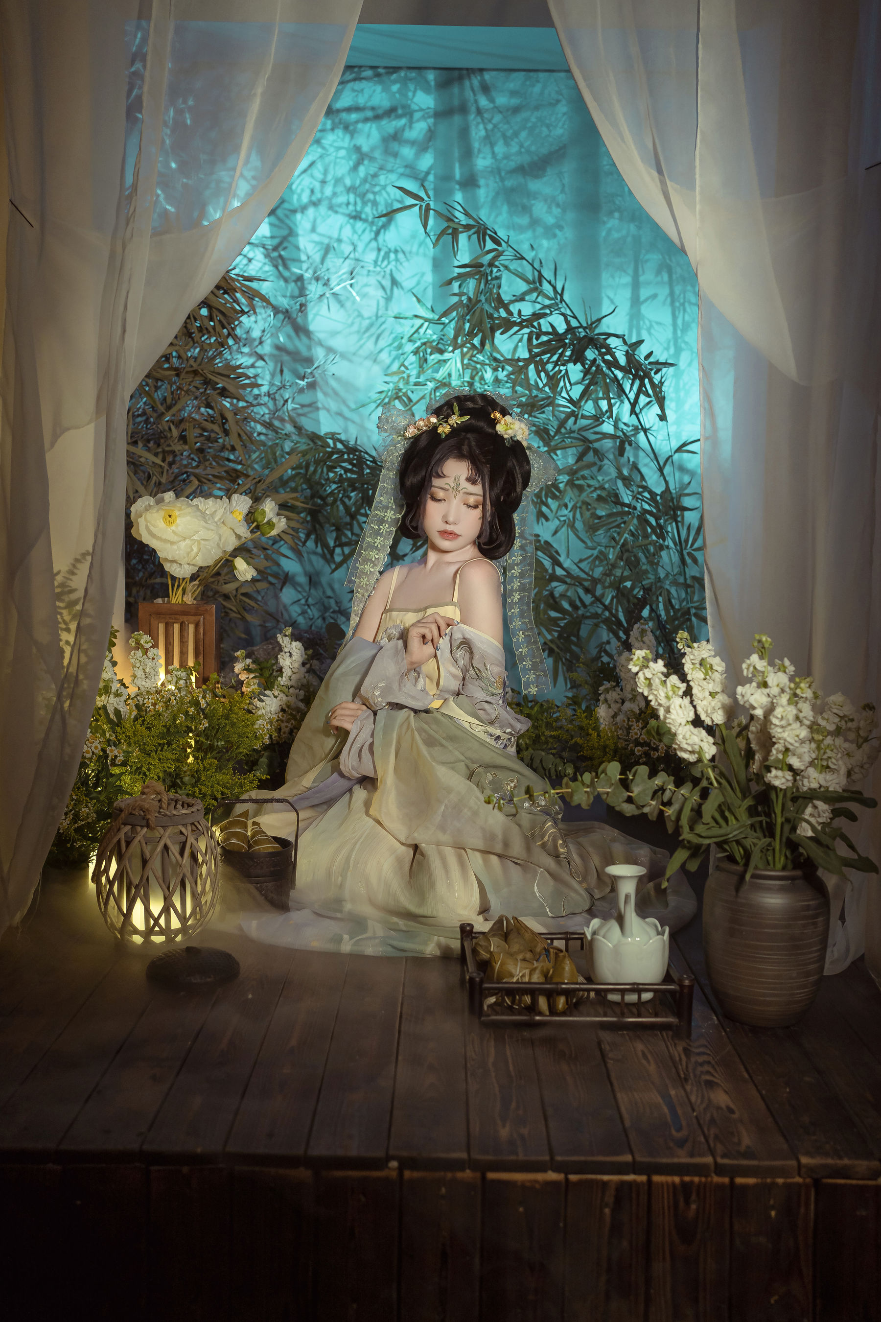 [福利COS] 爆机少女喵小吉 - 浣溪沙.端午