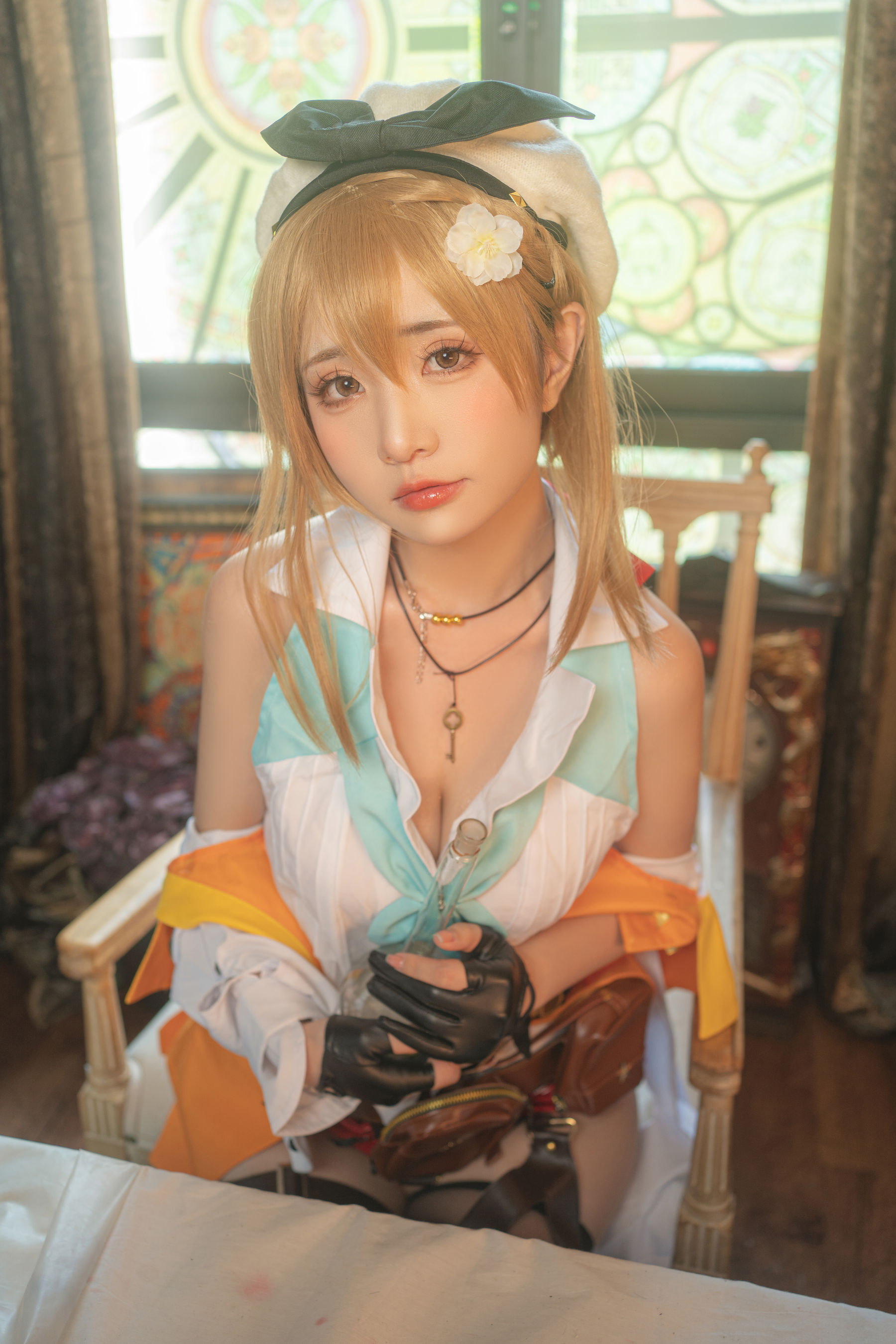 [福利COS] 爆机少女喵小吉 - 莱莎的炼金工房2