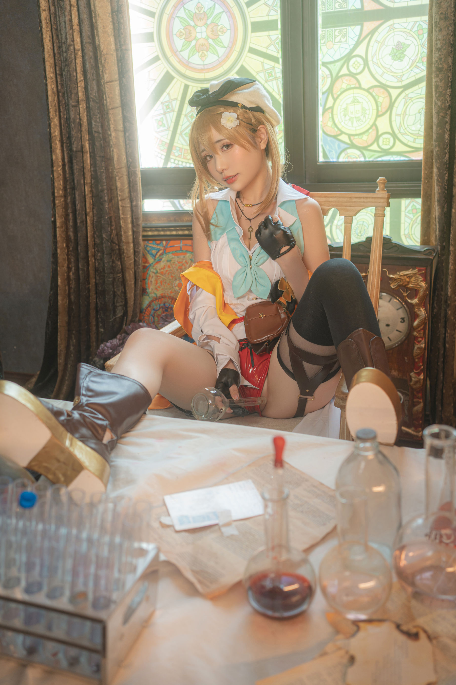 [福利COS] 爆机少女喵小吉 - 莱莎的炼金工房2