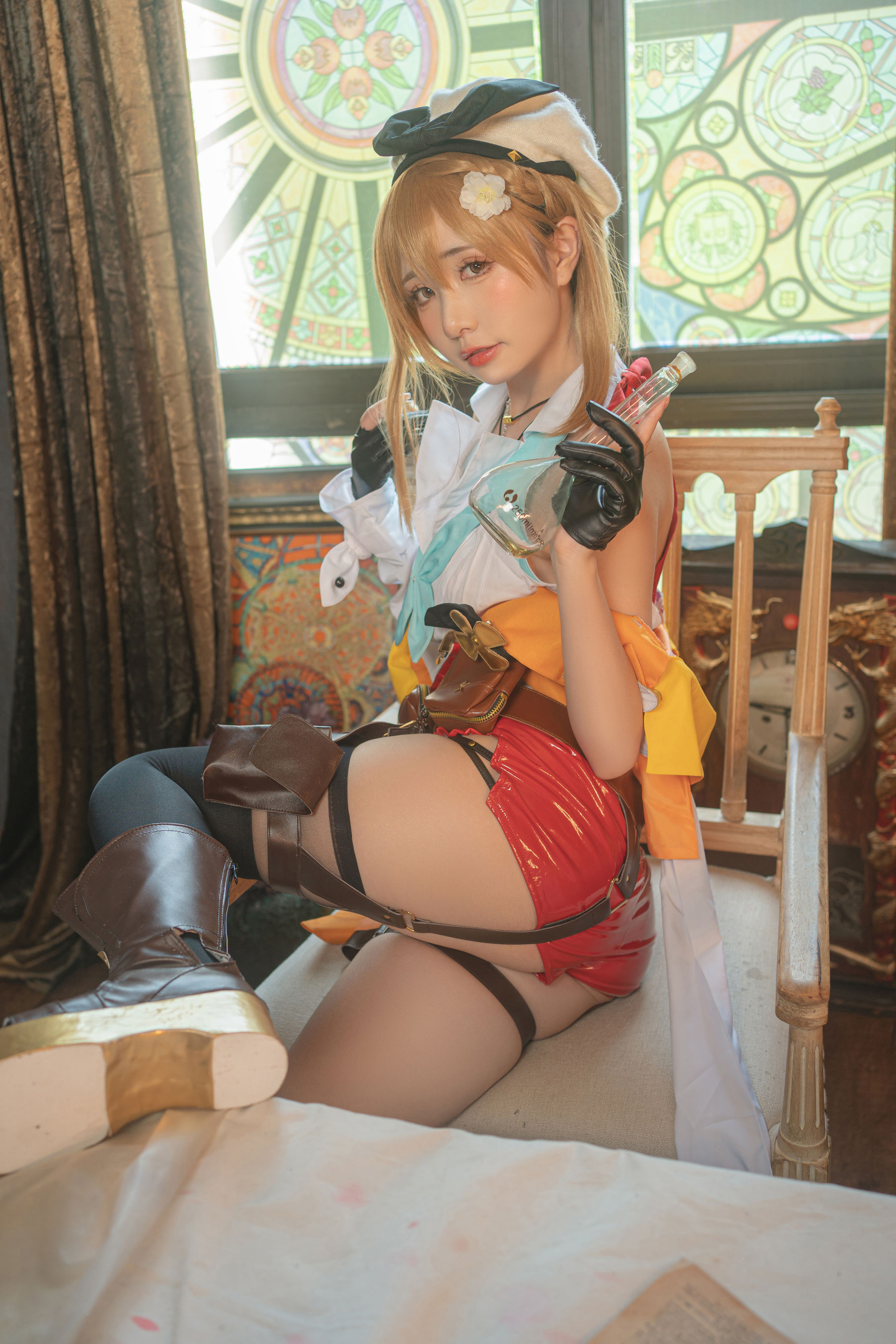 [福利COS] 爆机少女喵小吉 - 莱莎的炼金工房2