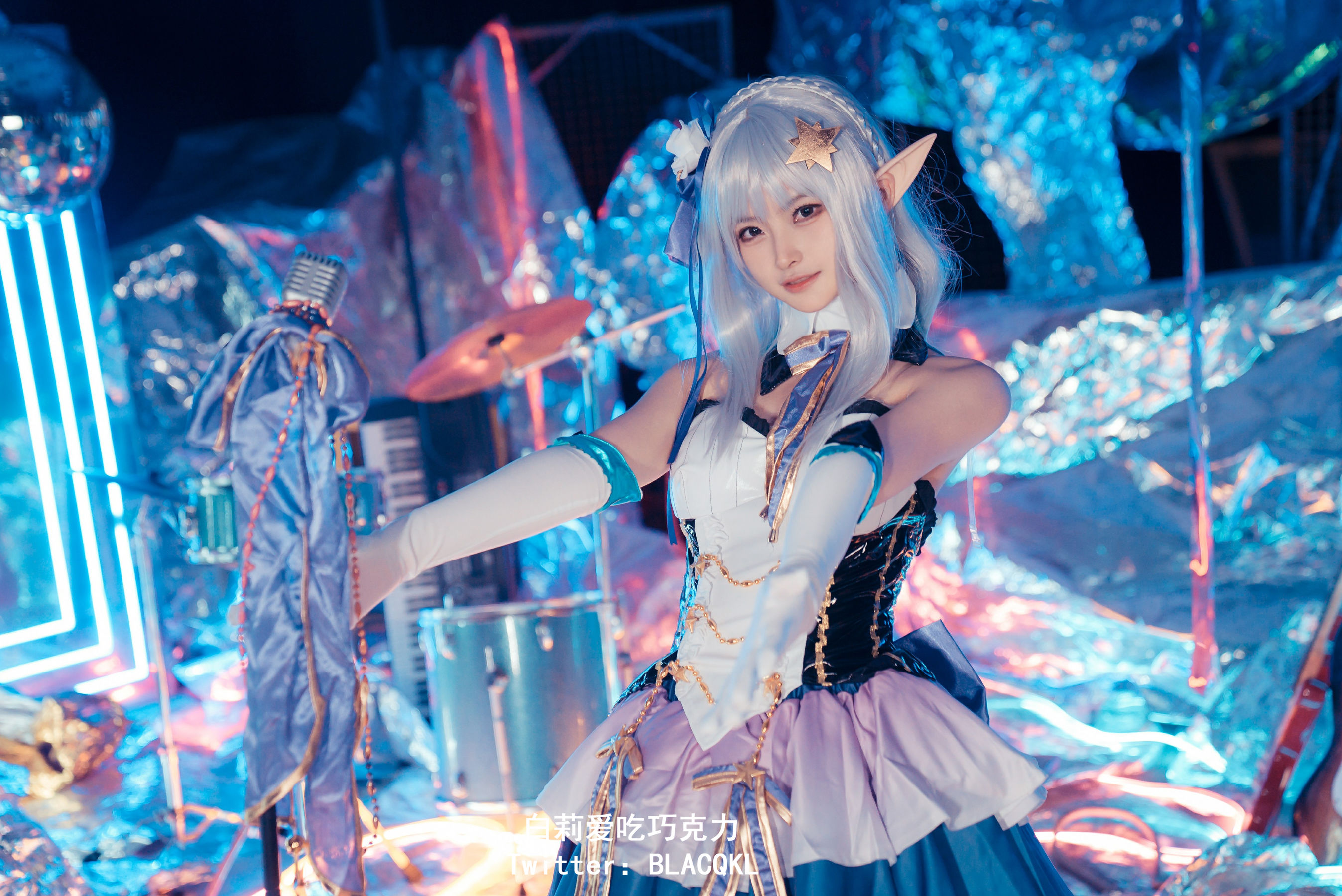 [福利COS] 白莉爱吃巧克力 - 爱蜜莉雅