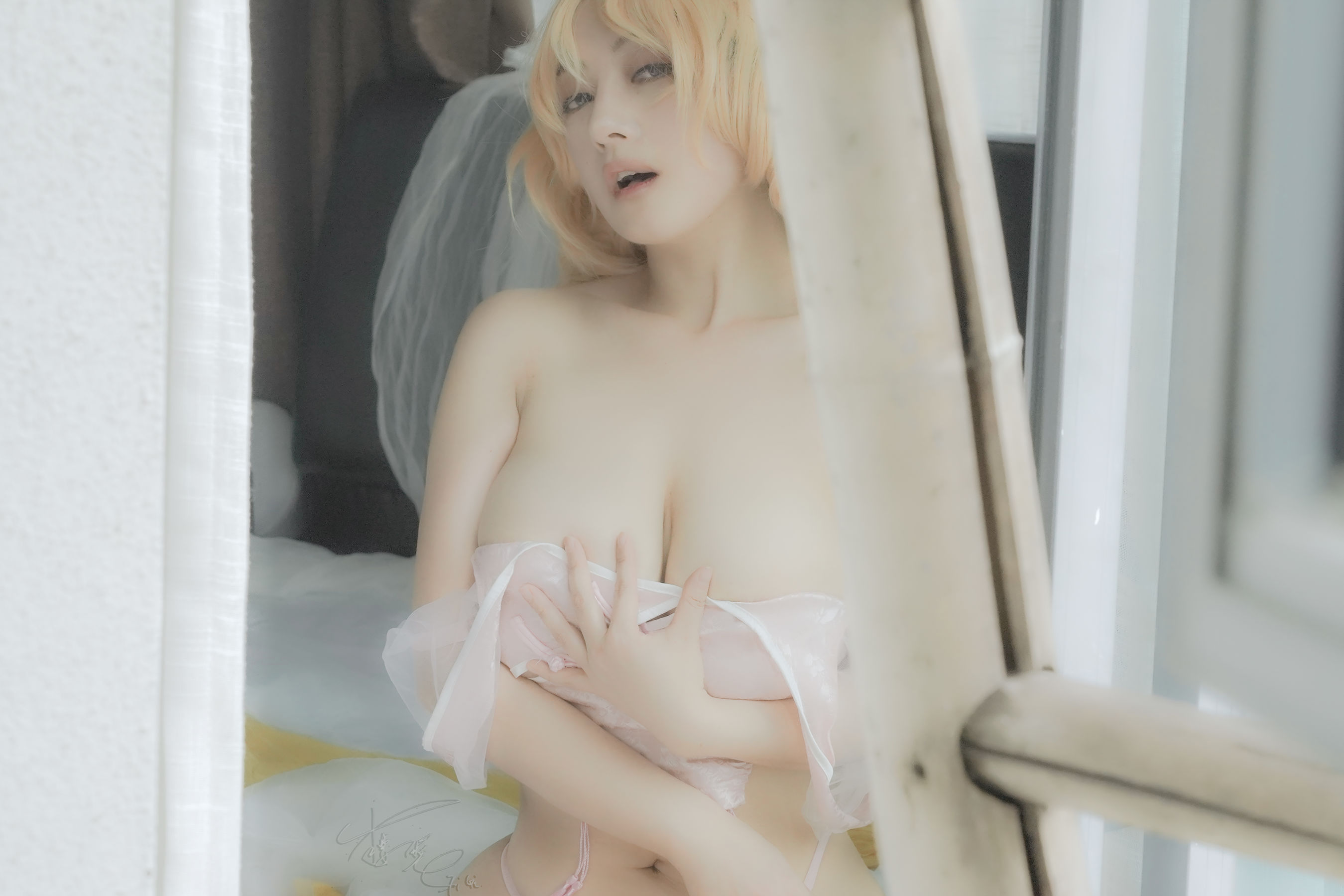 [福利COS] 网络红人樱晚gigi - 双子