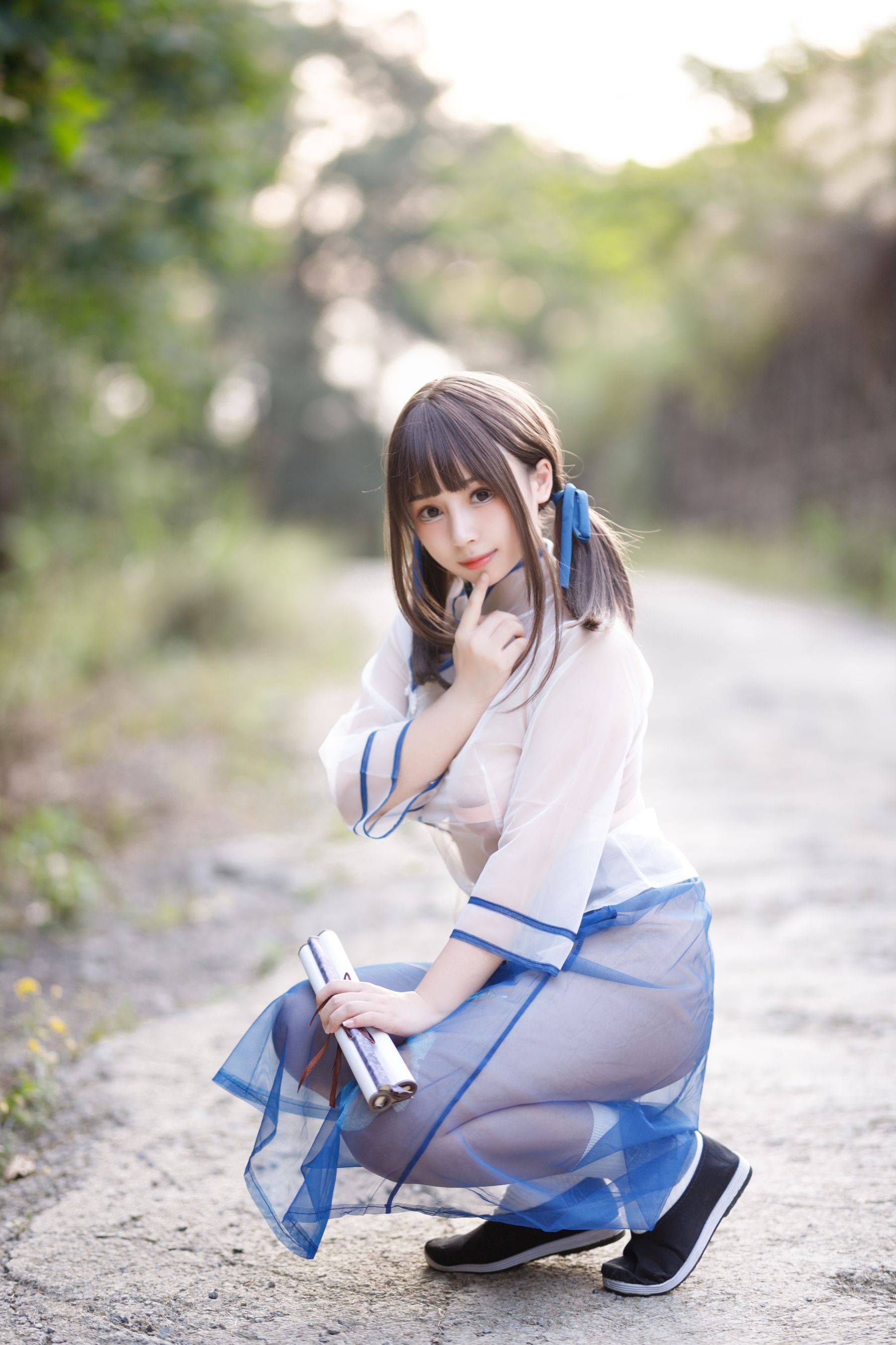 [福利COS] 胡桃猫Kurumineko - 乡野小娇妻