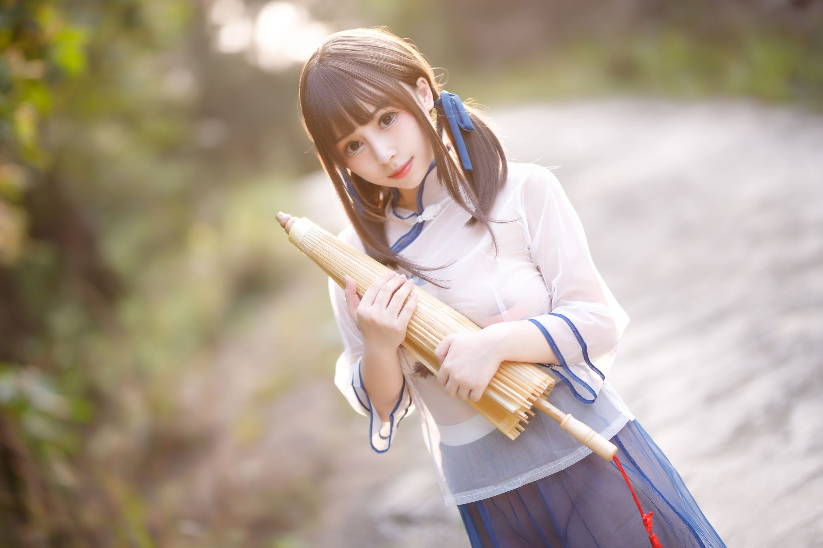 [福利COS] 胡桃猫Kurumineko - 乡野小娇妻