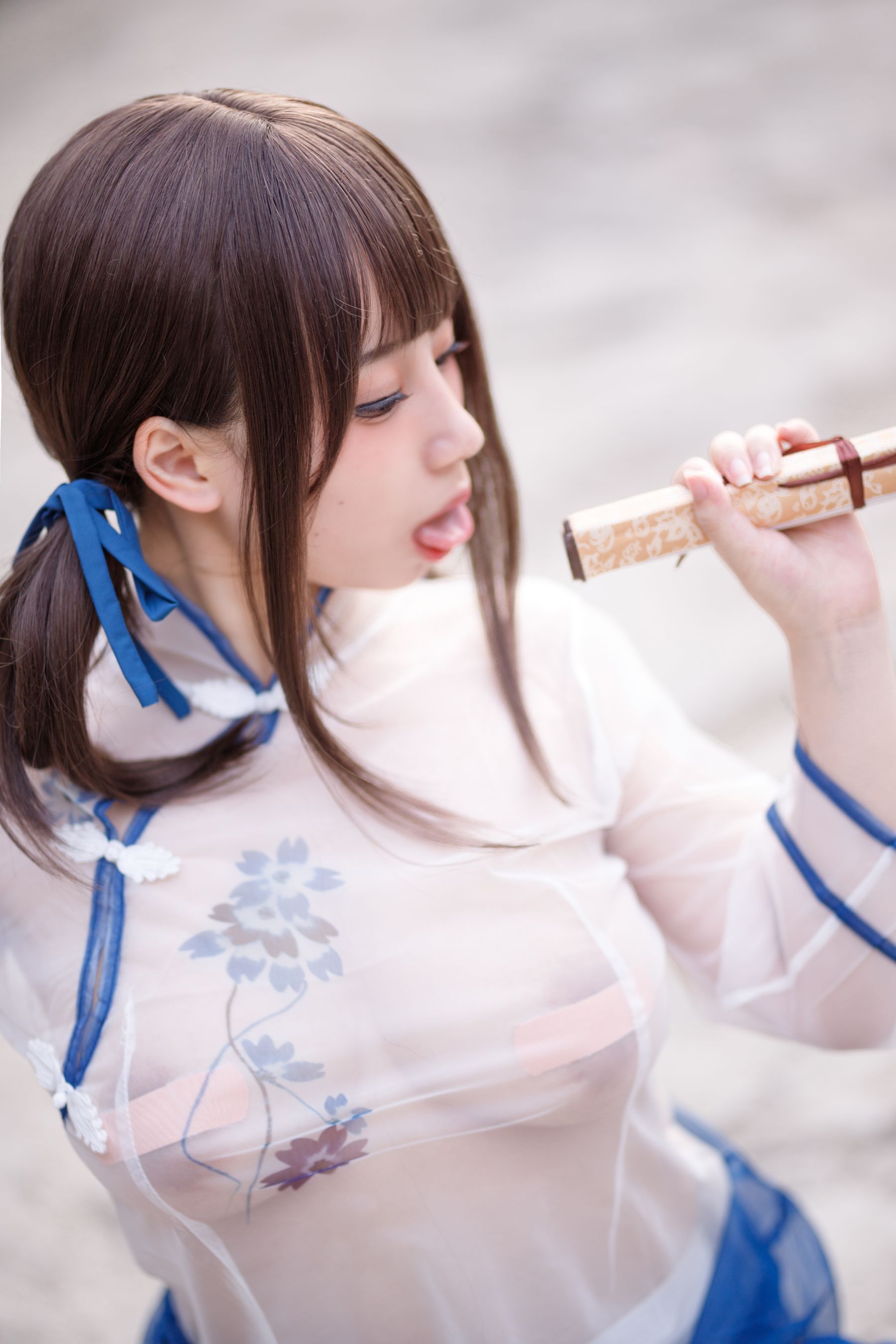 [福利COS] 胡桃猫Kurumineko - 乡野小娇妻