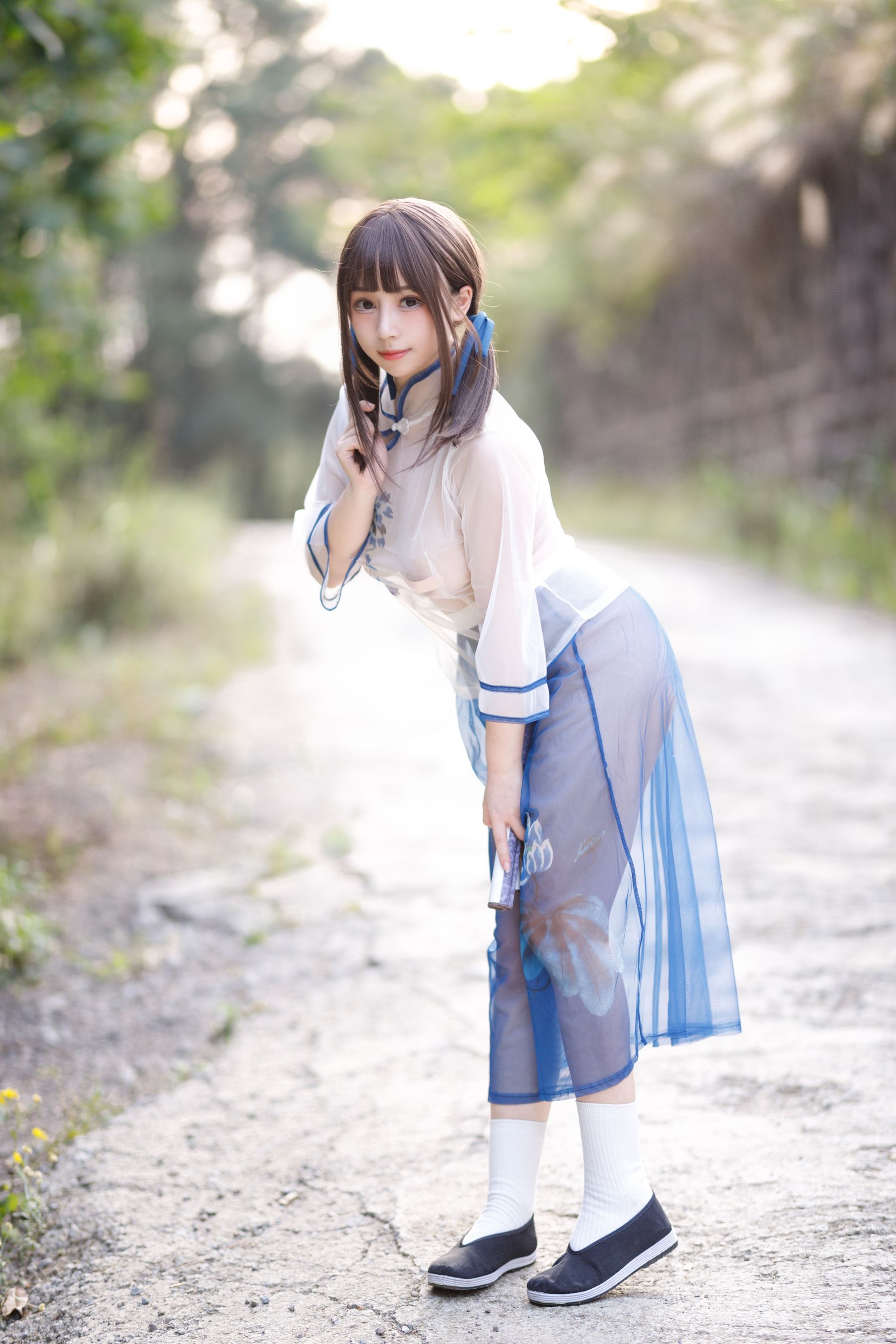 [福利COS] 胡桃猫Kurumineko - 乡野小娇妻