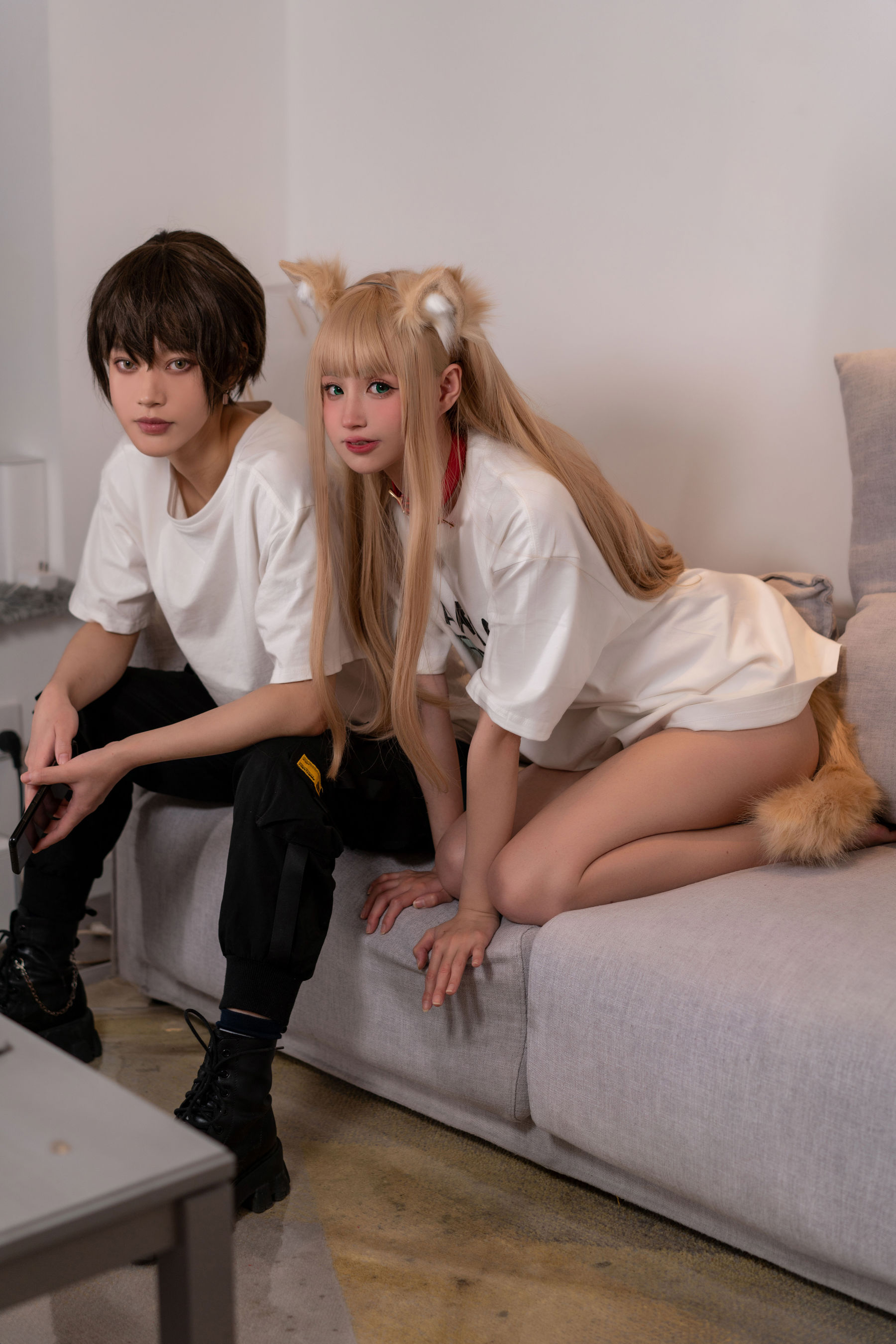 [福利COS] 西园寺南歌写真 - 黄豆粉养猫日常
