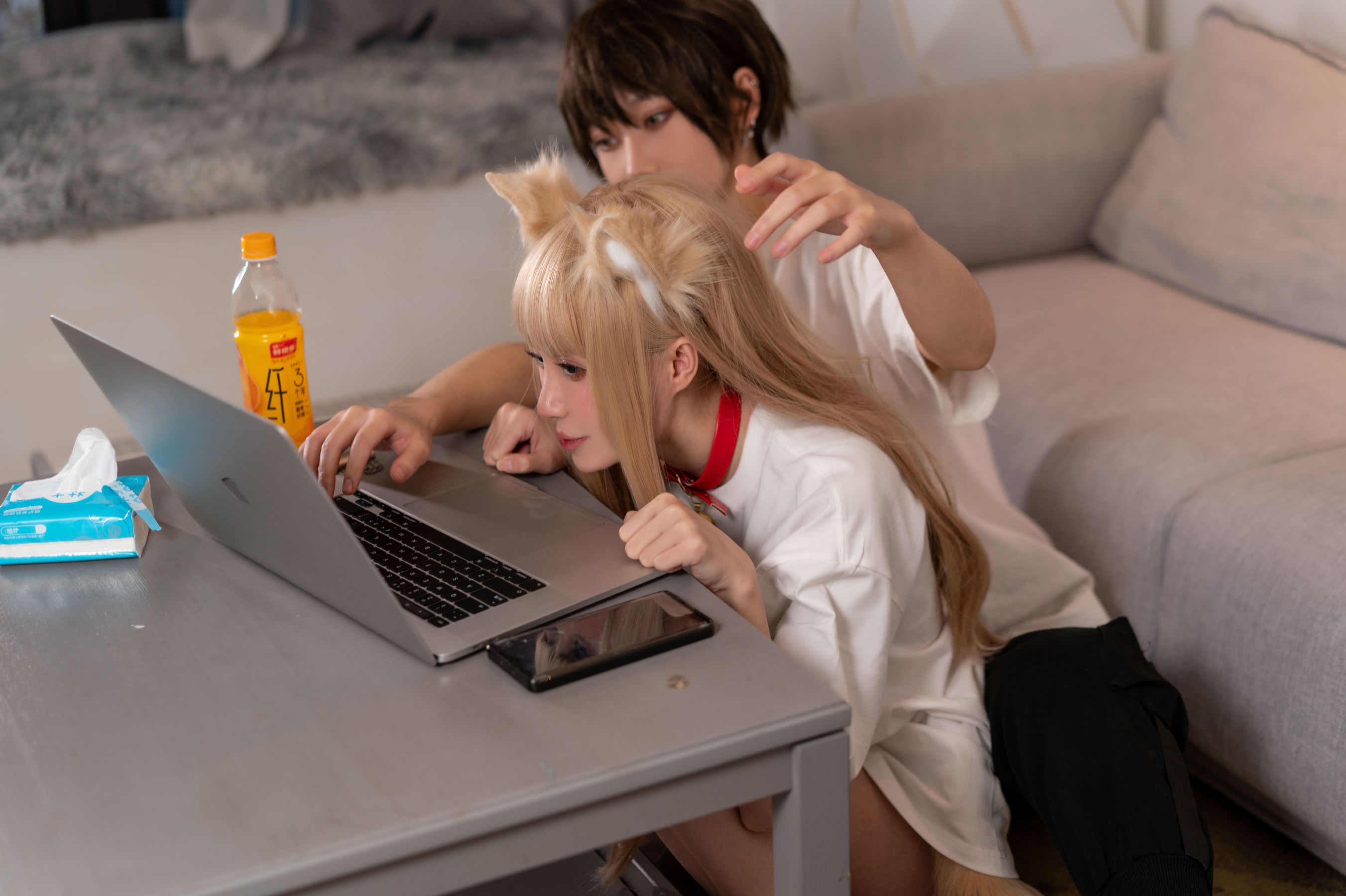 [福利COS] 西园寺南歌写真 - 黄豆粉养猫日常
