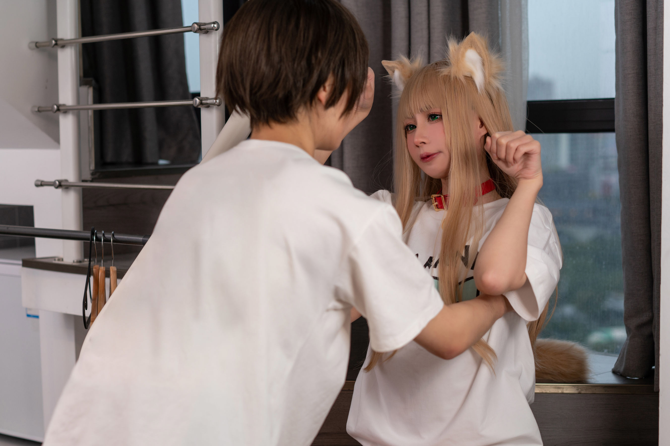 [福利COS] 西园寺南歌写真 - 黄豆粉养猫日常