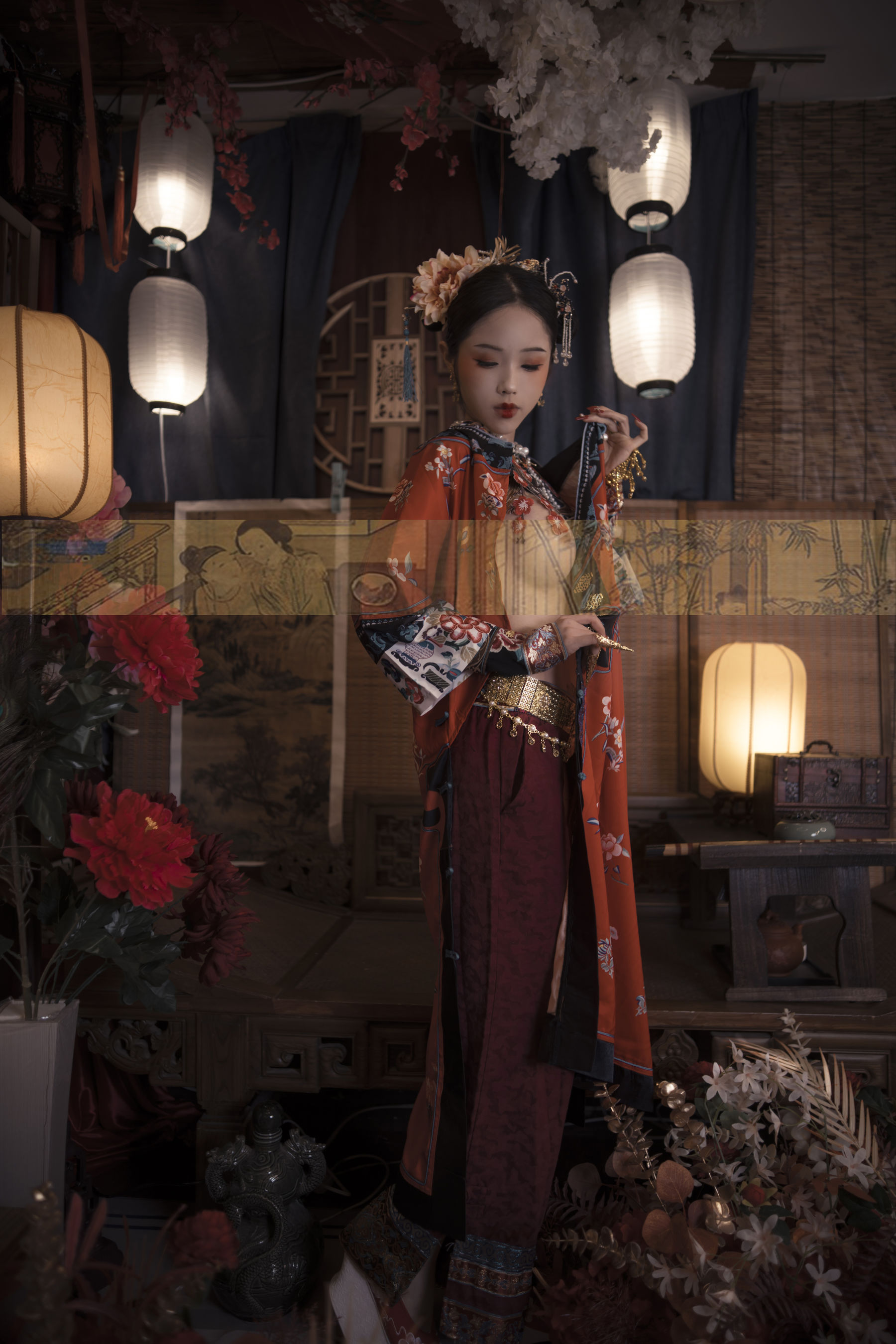 [福利COS] 钛合金大粑粑 - 满清服饰
